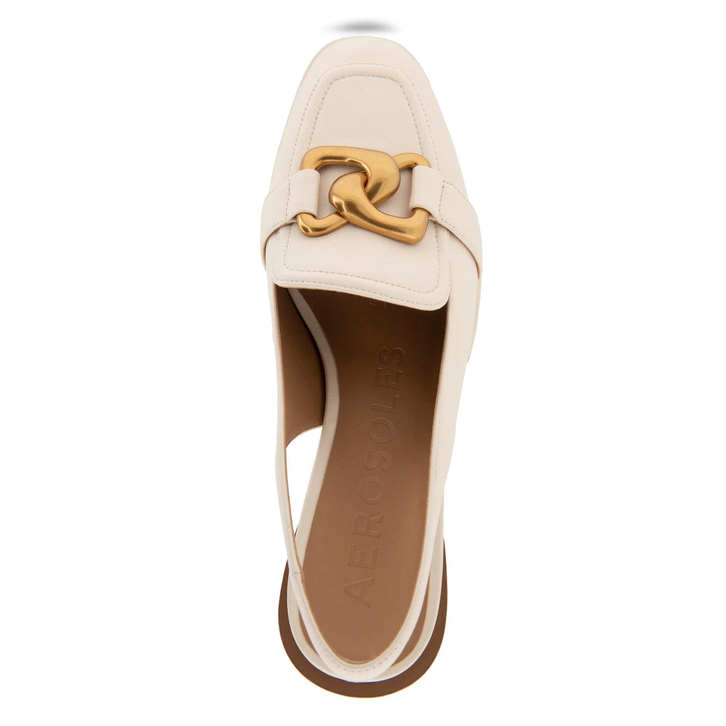 Allure Dress Slingback | Eggnog Leather - Image 3