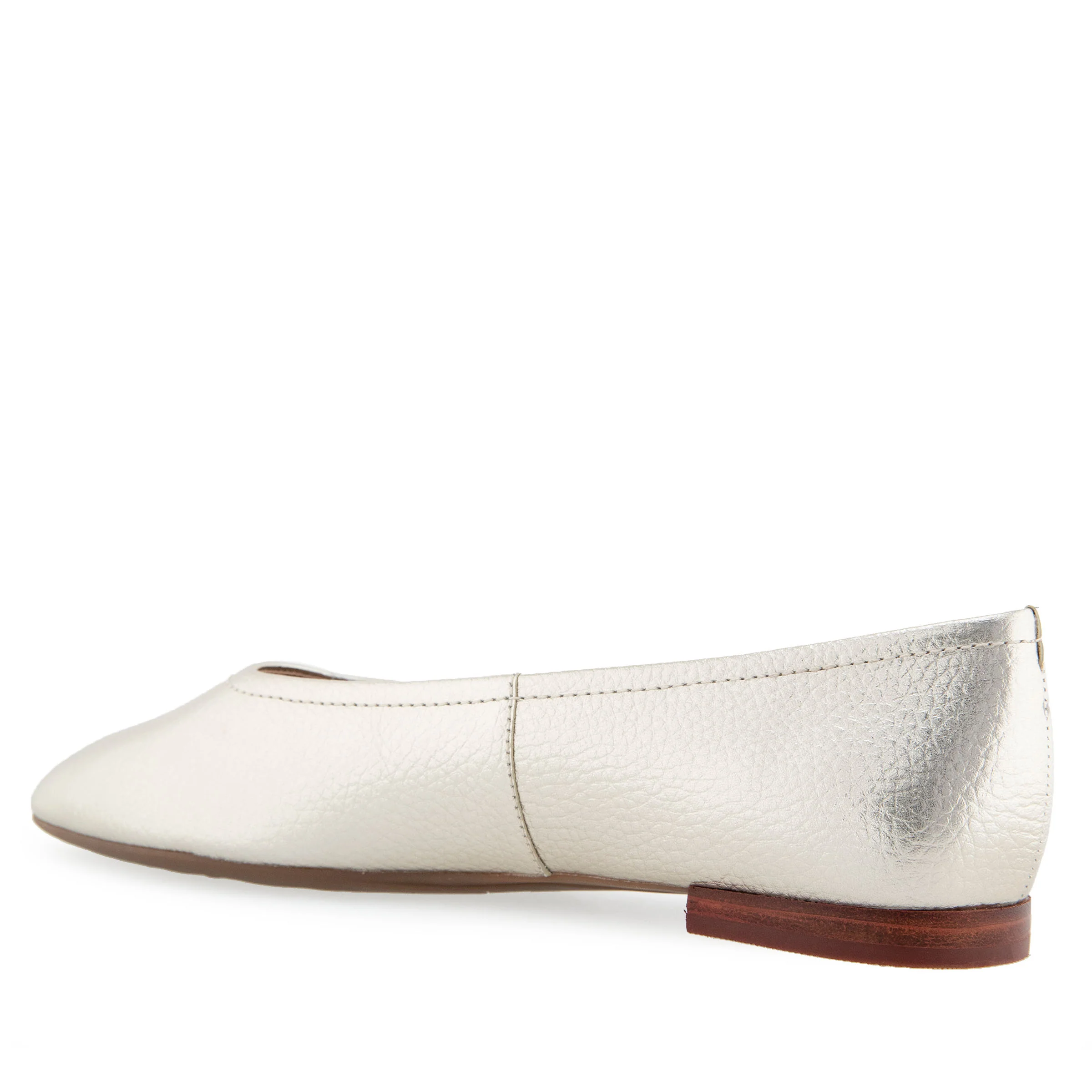 Amelie Casual Flat | Soft Gold Leather - Image 2
