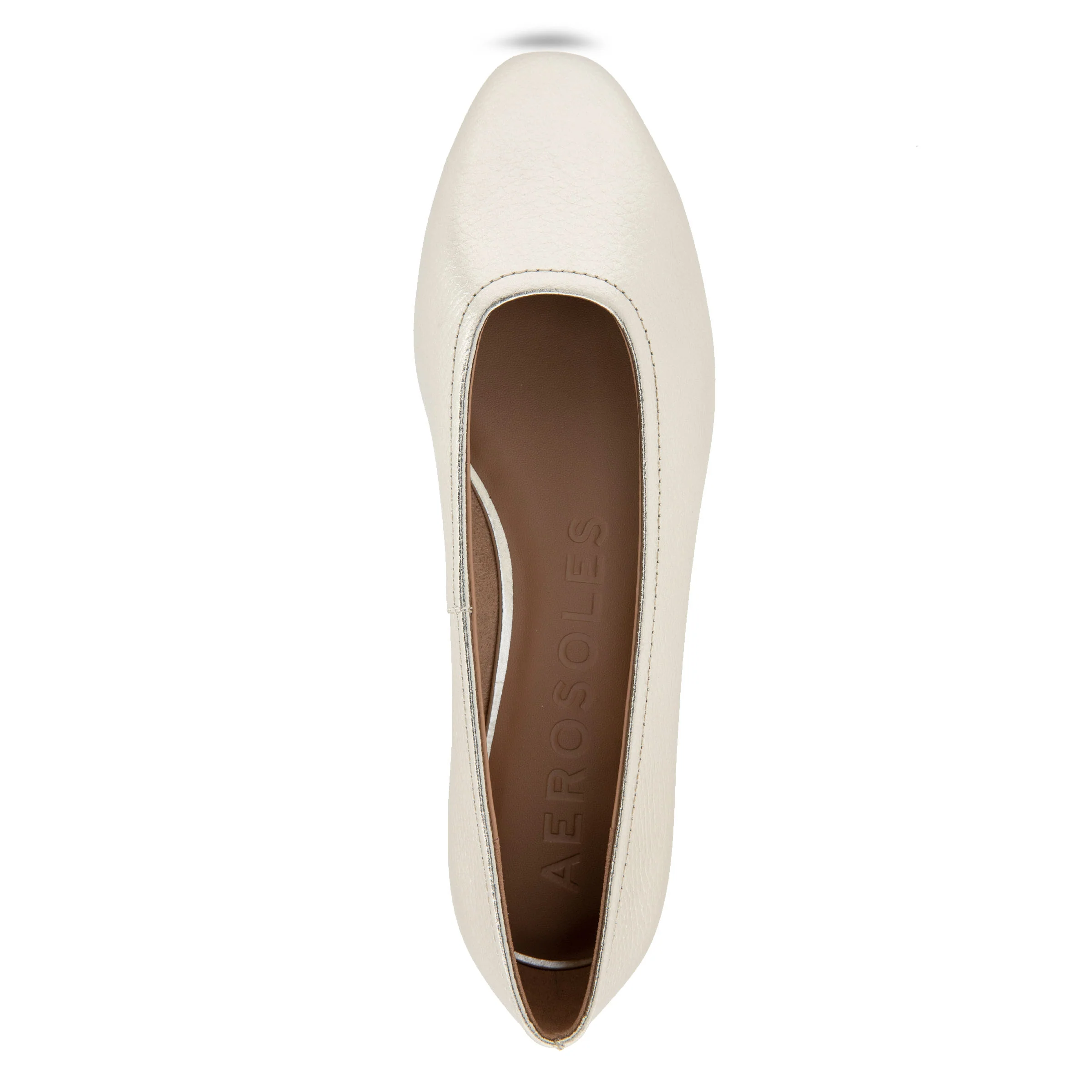 Amelie Casual Flat | Soft Gold Leather - Image 3
