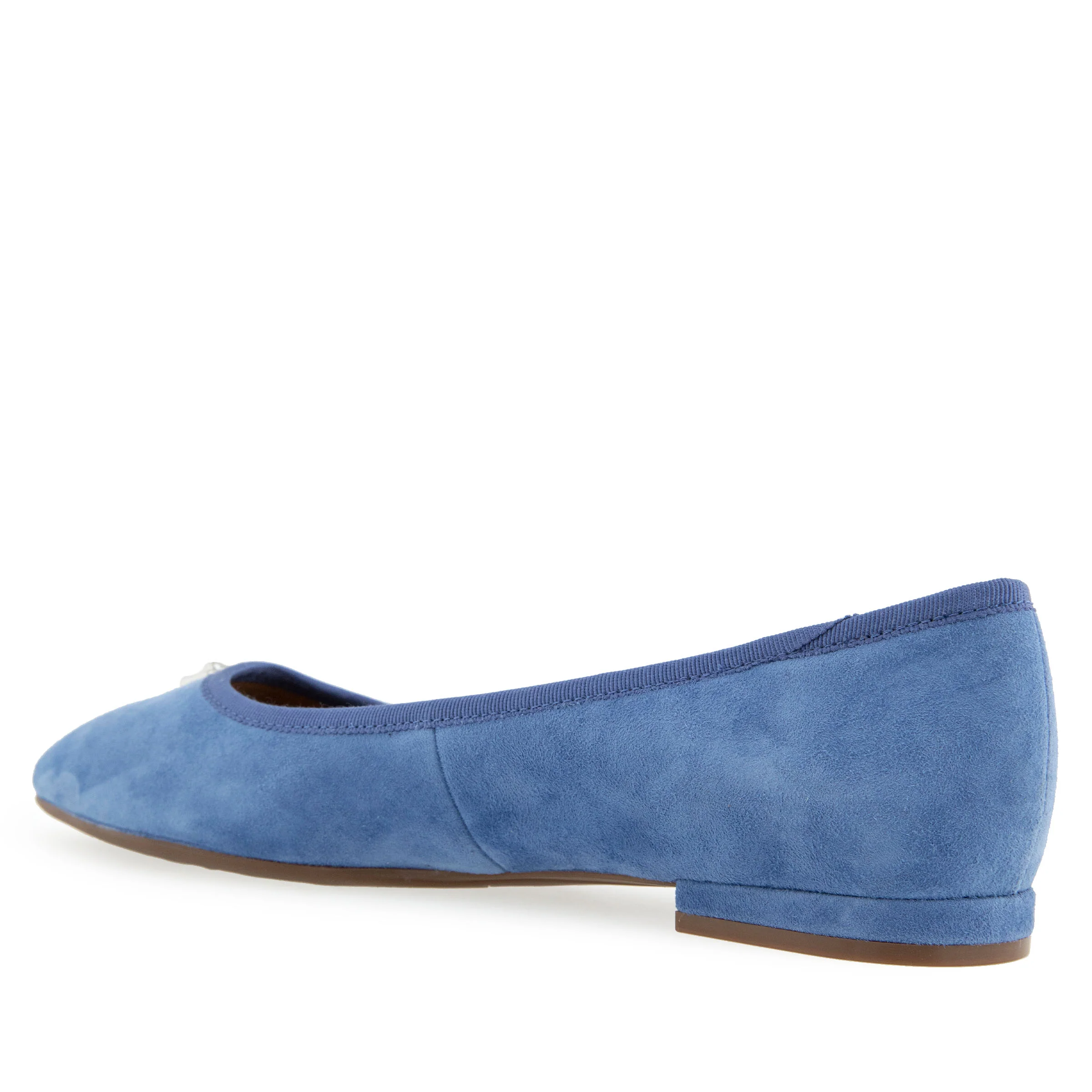 Arena Dress Flat | Blue Jean Suede - Image 2