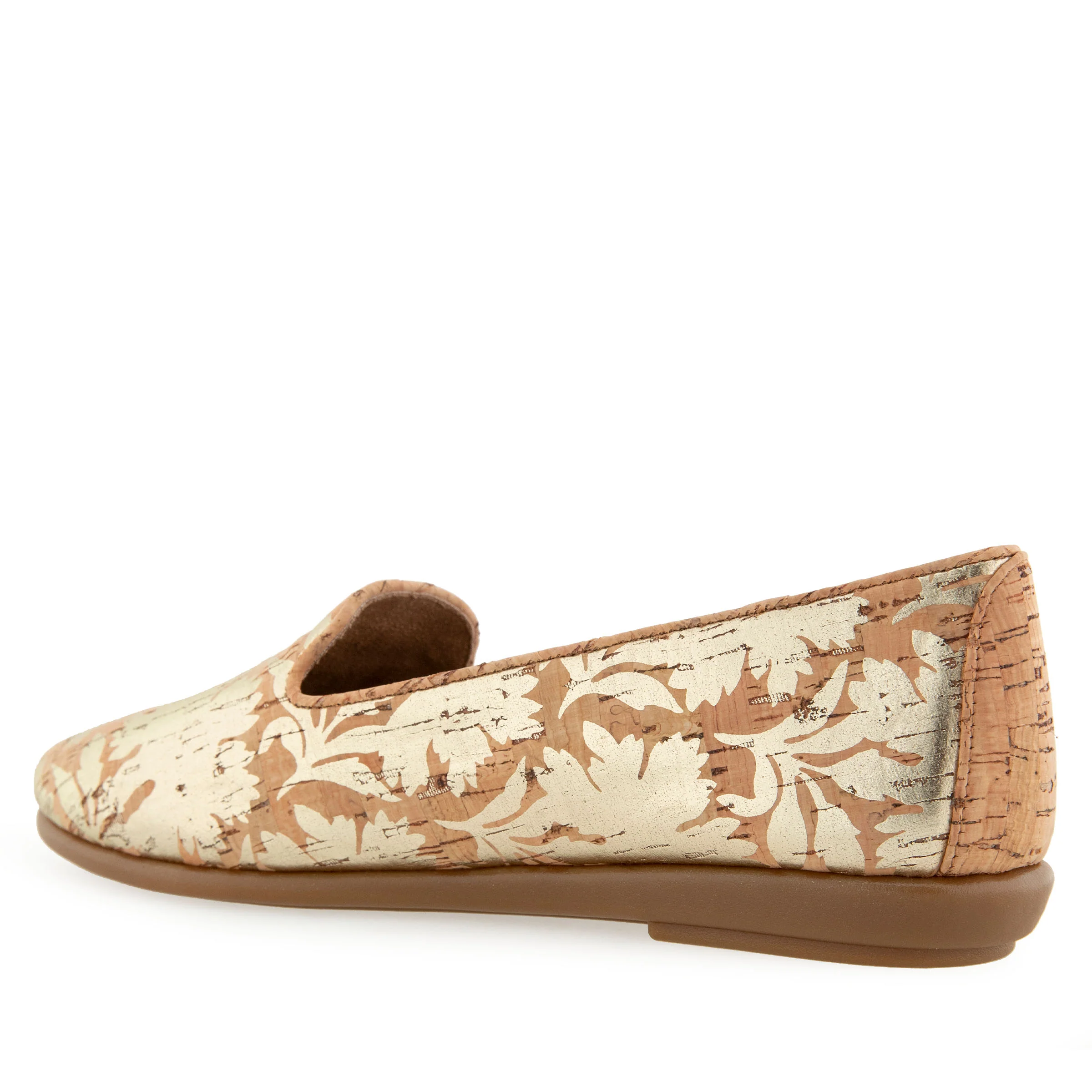 Betunia Casual Loafer | Natural/Gold Metallic - Image 2