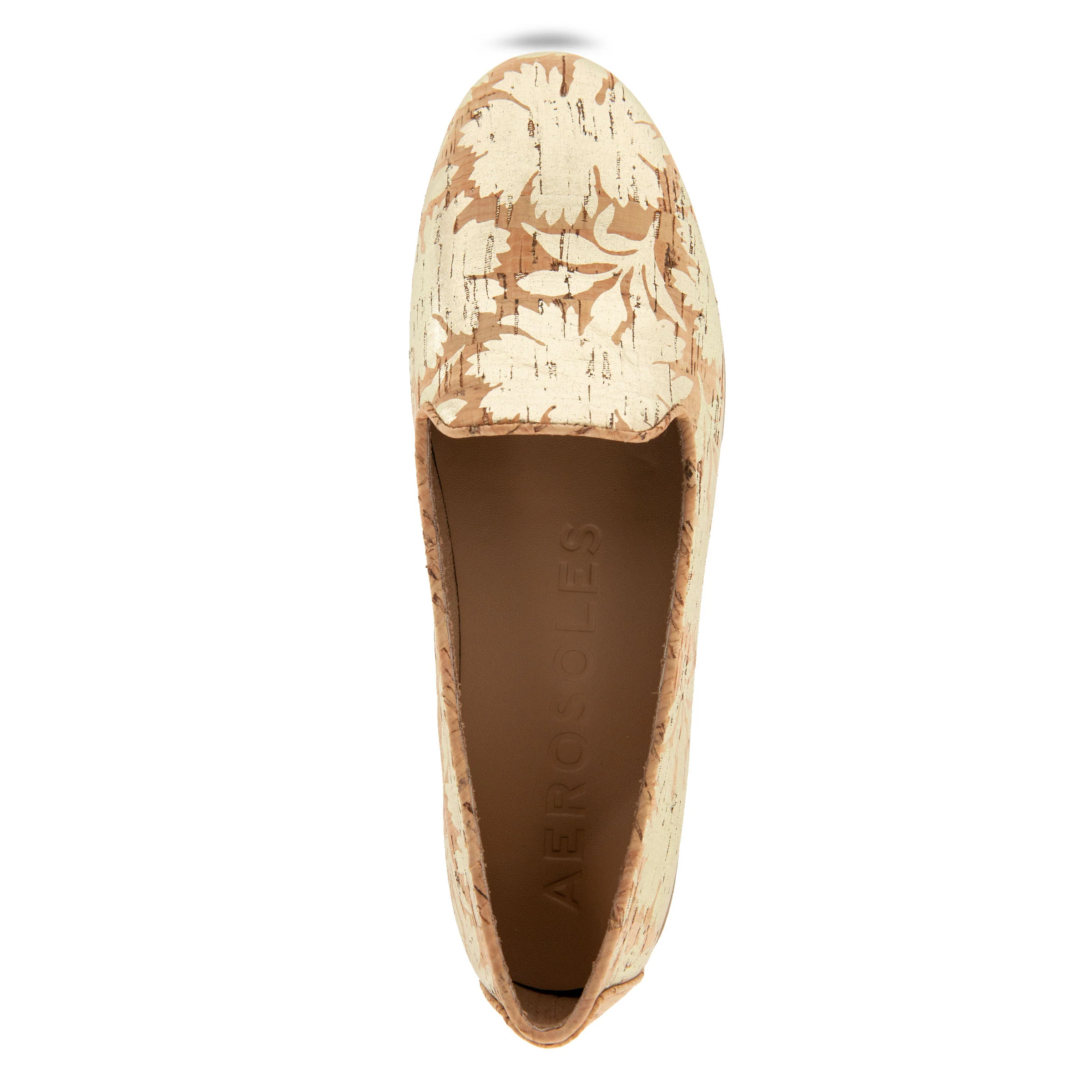 Betunia Casual Loafer | Natural/Gold Metallic - Image 3