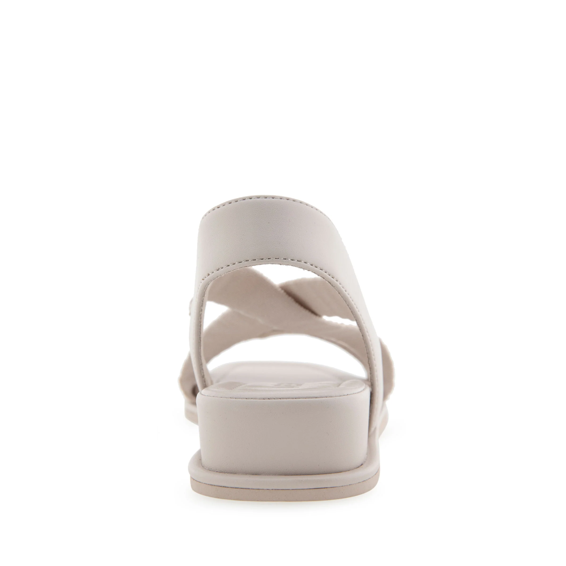 Bora Sandal Wedge | Stone Rouched Elastic Fabric - Image 4