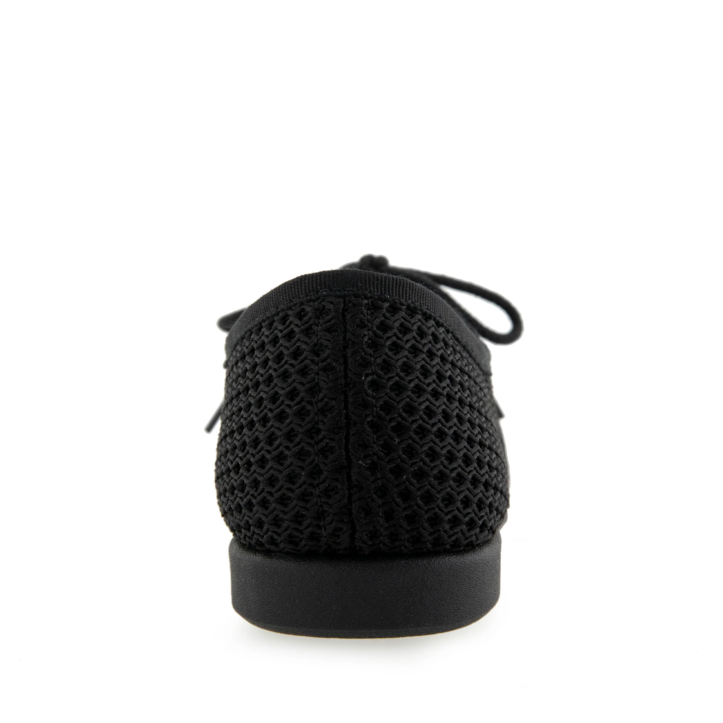 Breezy Casual Oxford | Black Mesh Fabric - Image 4