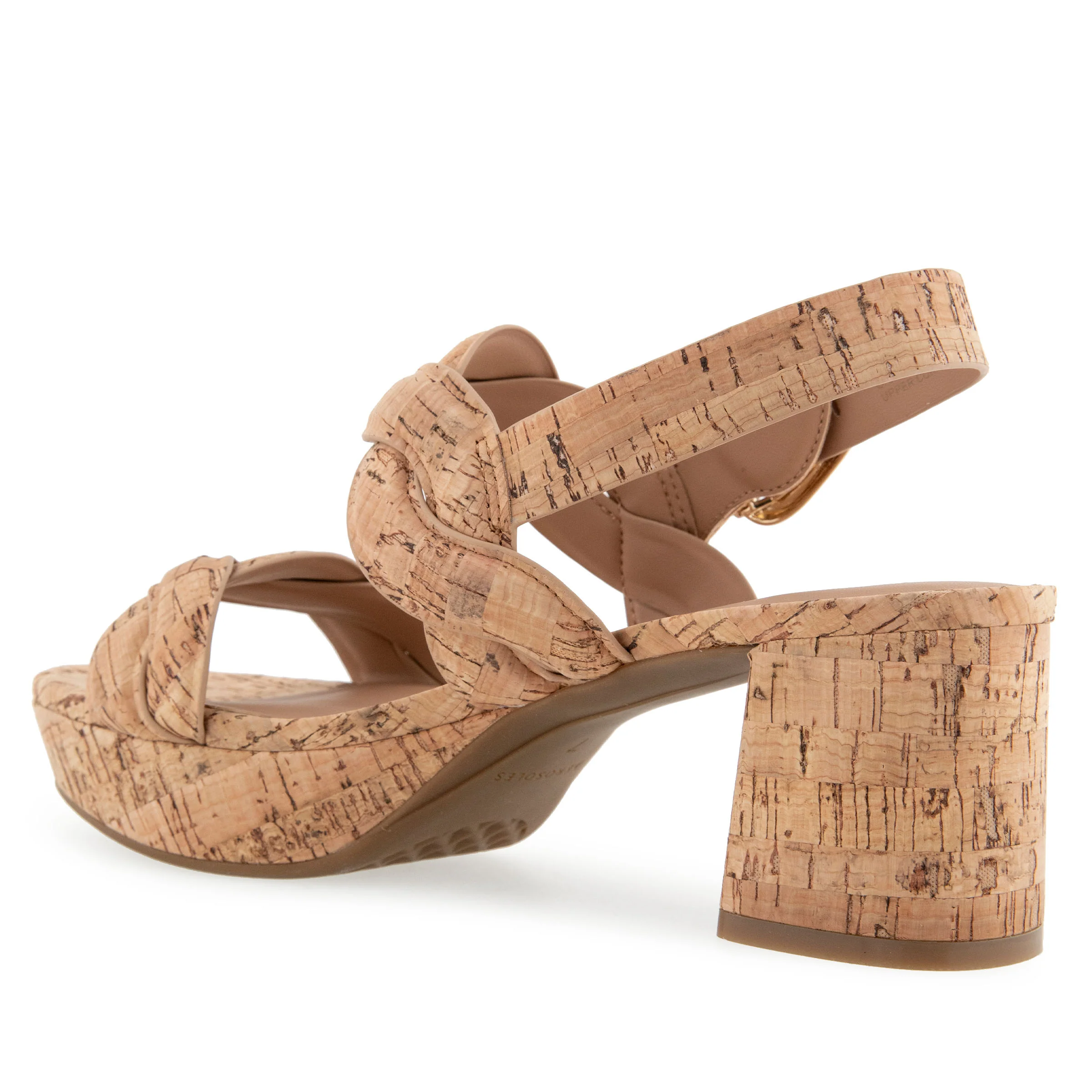 Camea Sandal Platform | Natural Cork - Image 2