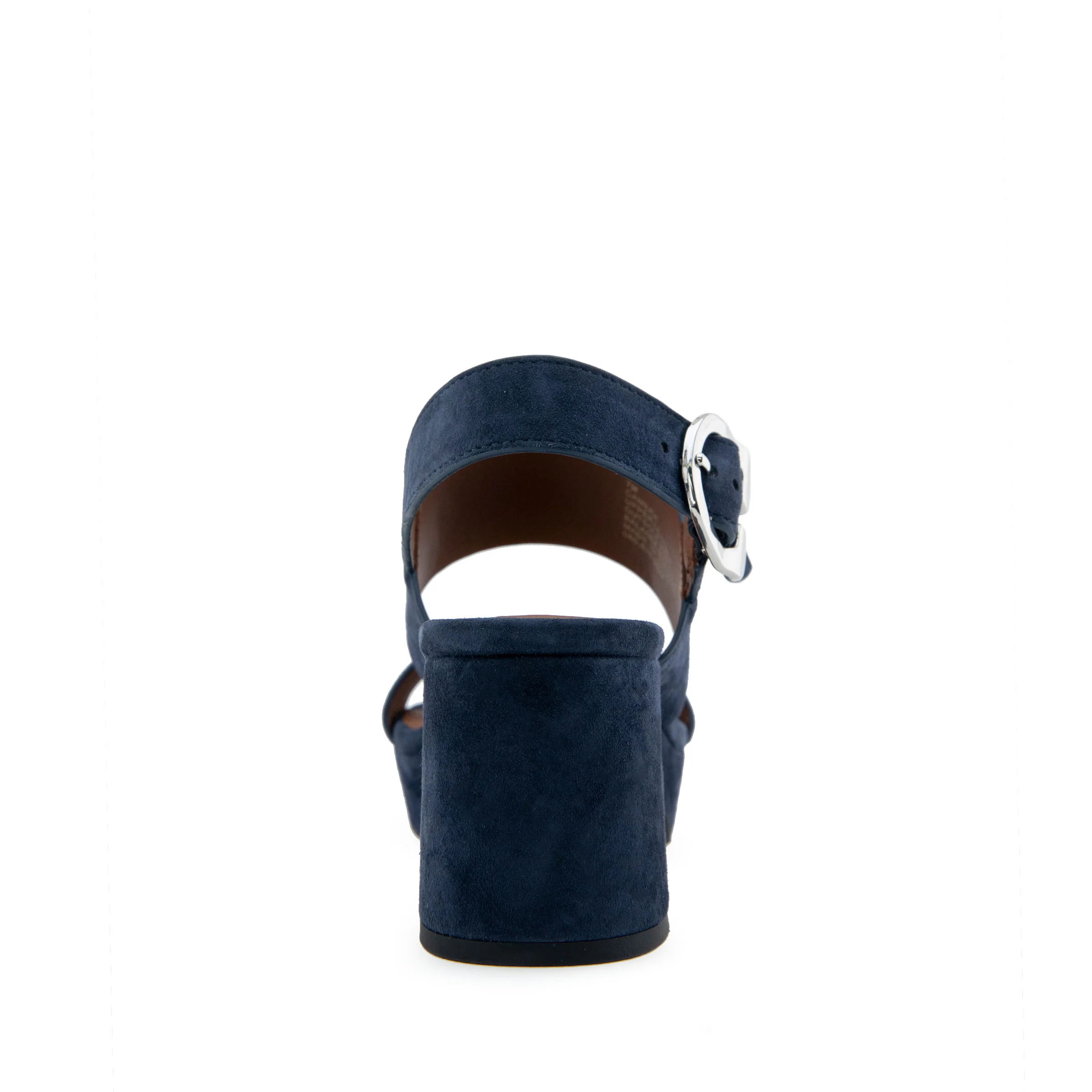 Camera Sandal Platform | Navy Suede - Image 4