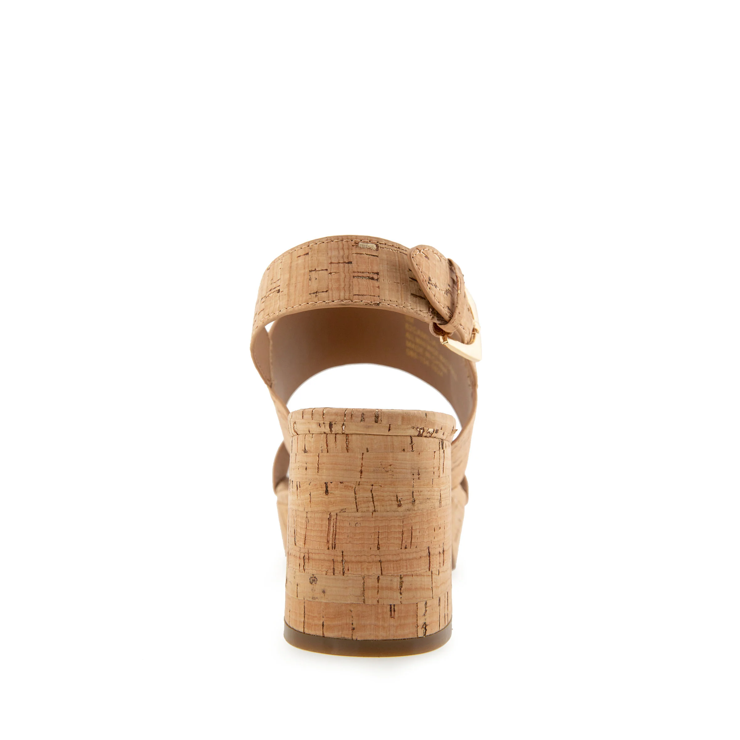Camilia Sandal Platform | Cork/Gold Fleck - Image 4