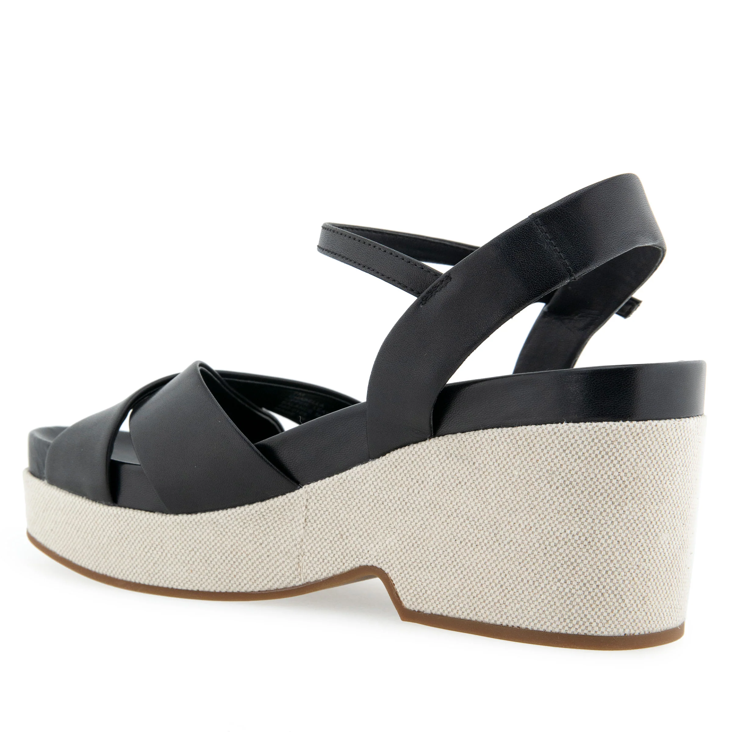 Chabella Sandal Dress Platform | Black Leather - Image 2