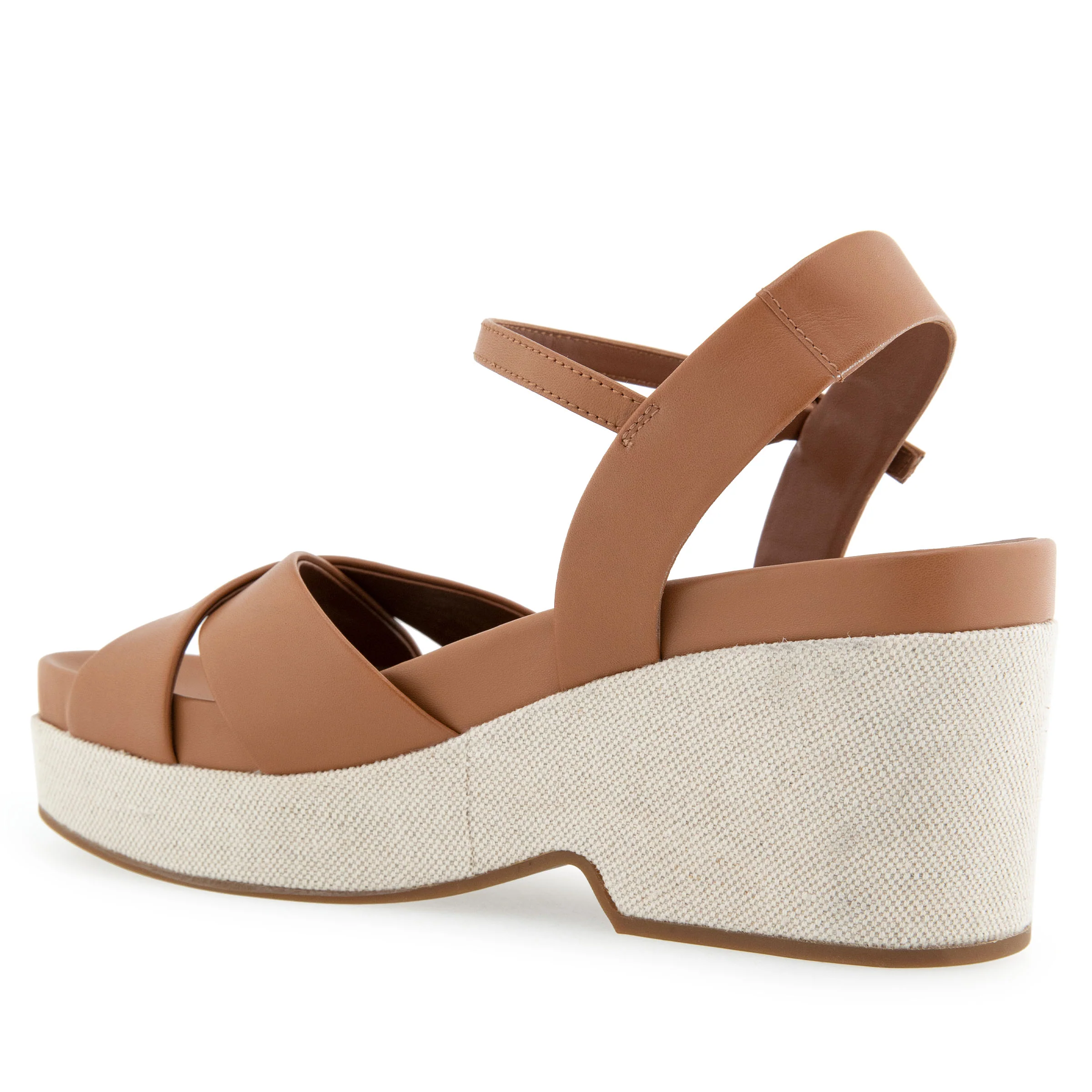 Chabella Sandal Dress Platform | Tan Leather - Image 2
