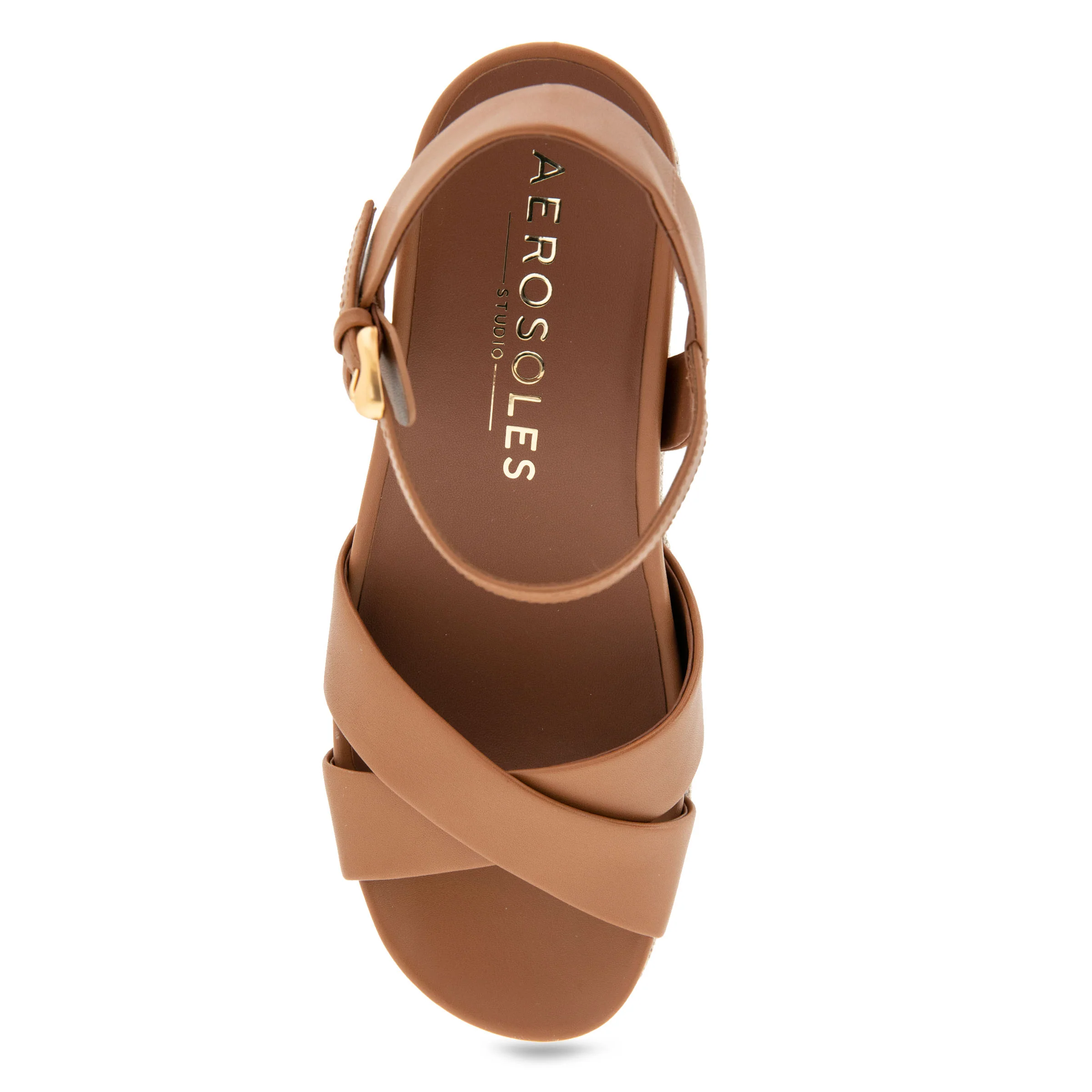 Chabella Sandal Dress Platform | Tan Leather - Image 3