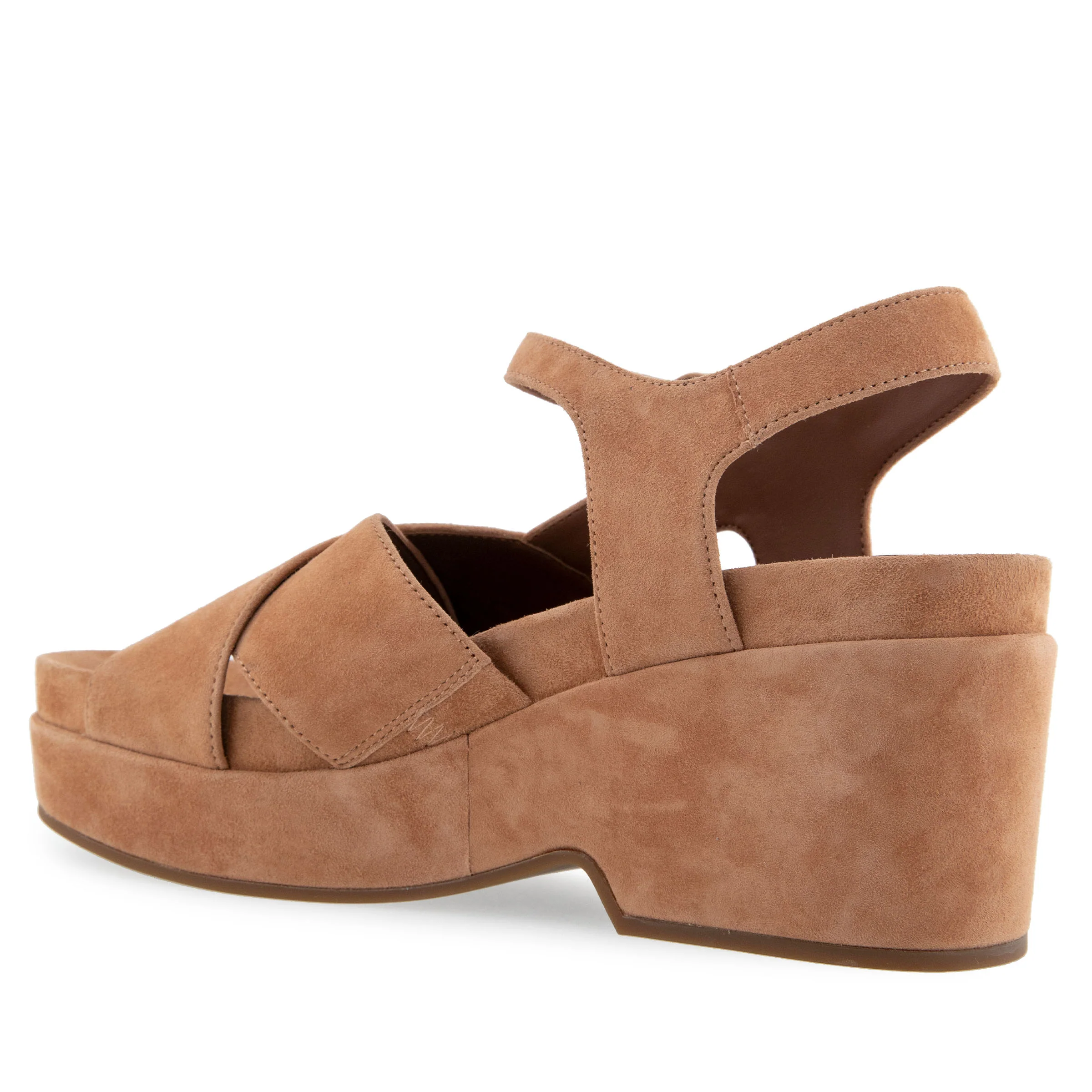 Cora Sandal Dress Platform | Tan Suede - Image 2