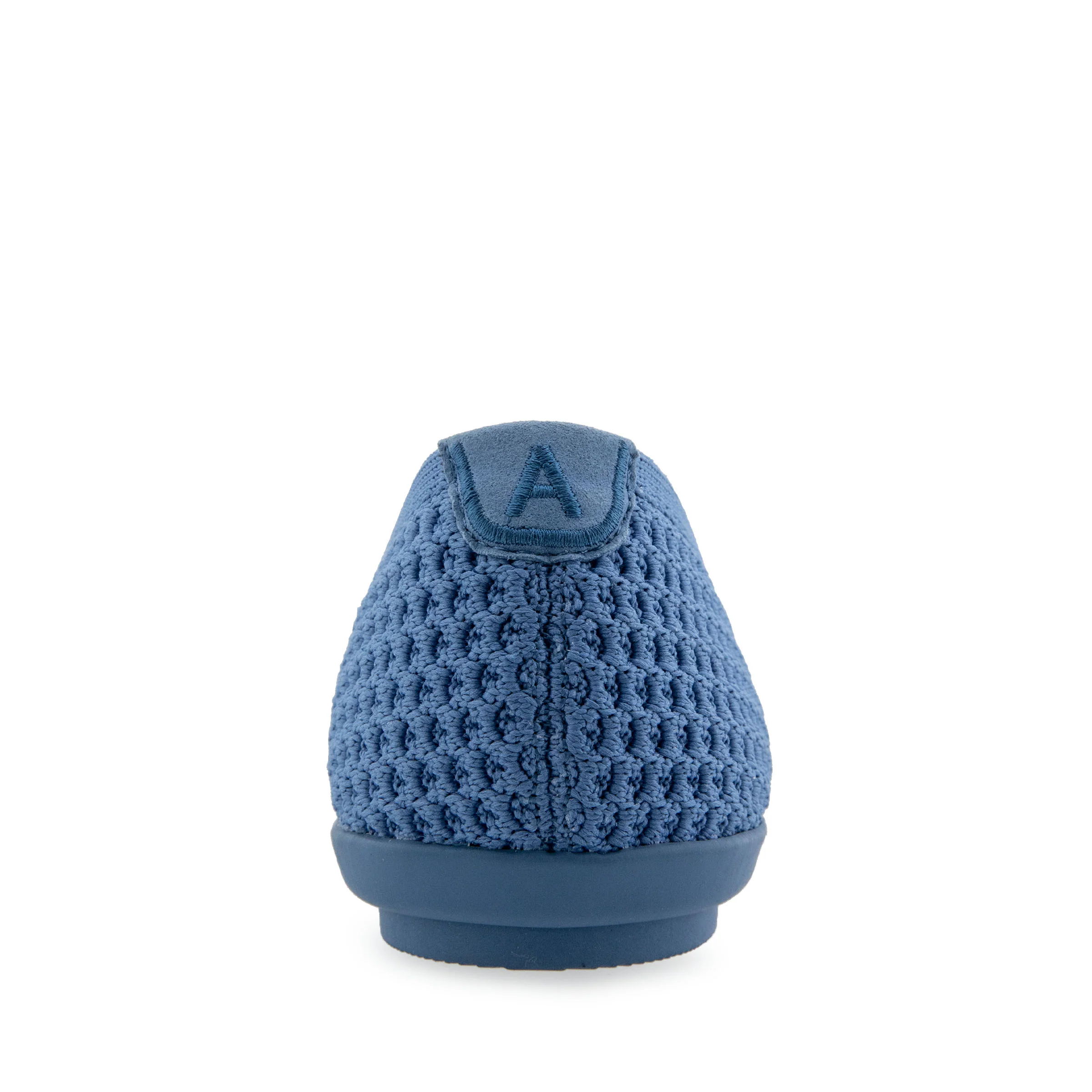 Danielle Dress Flat | Blue Jean Knit Fabric - Image 4