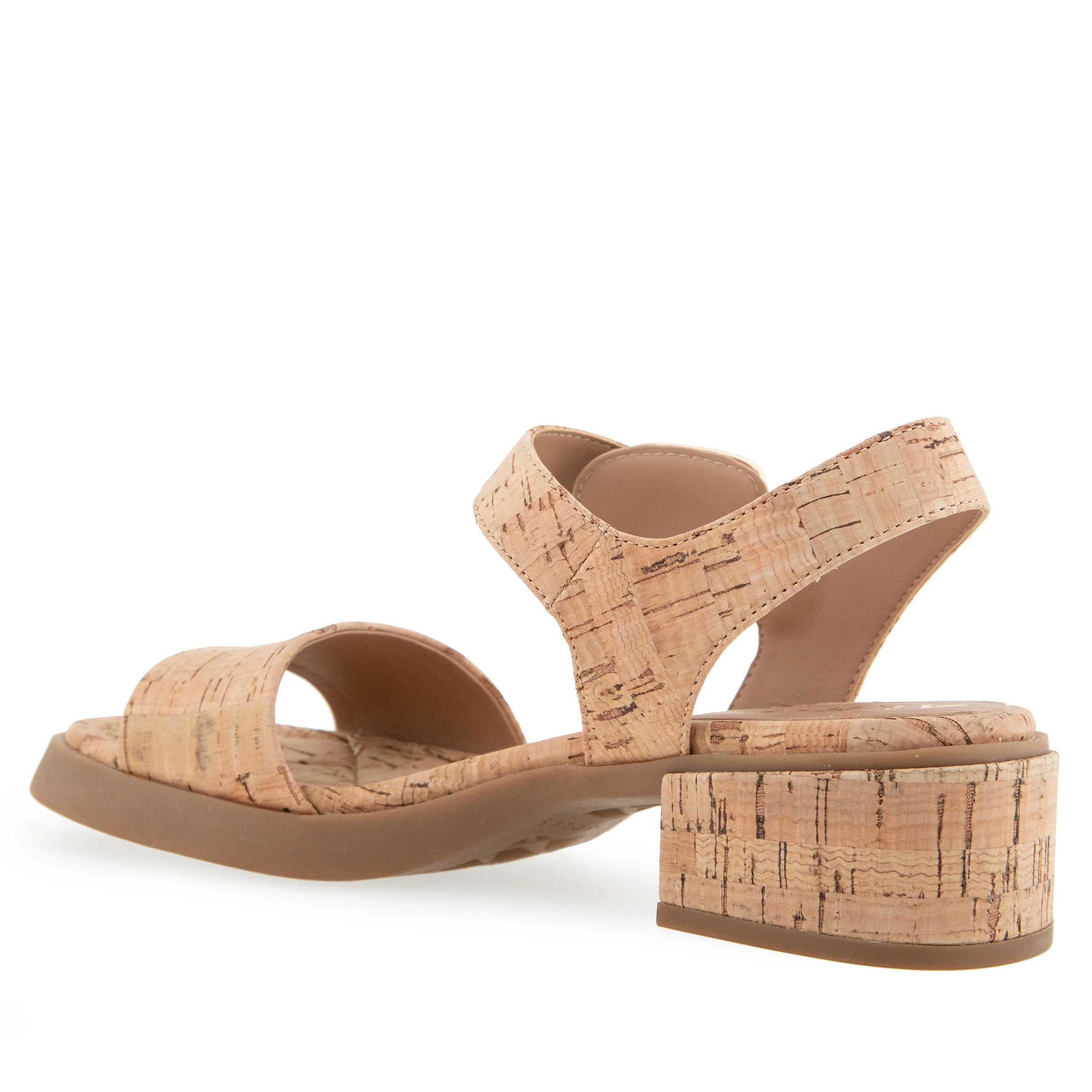 Dorian Sandal Block Heel | Natural Cork - Image 2