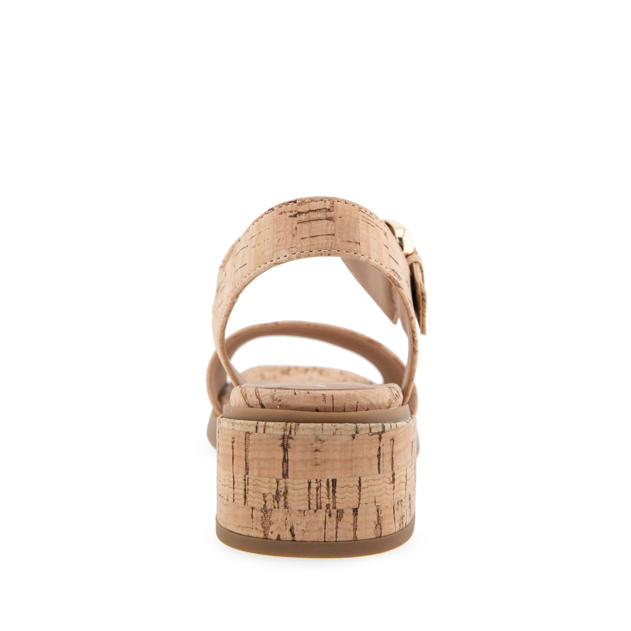 Dorian Sandal Block Heel | Natural Cork - Image 4