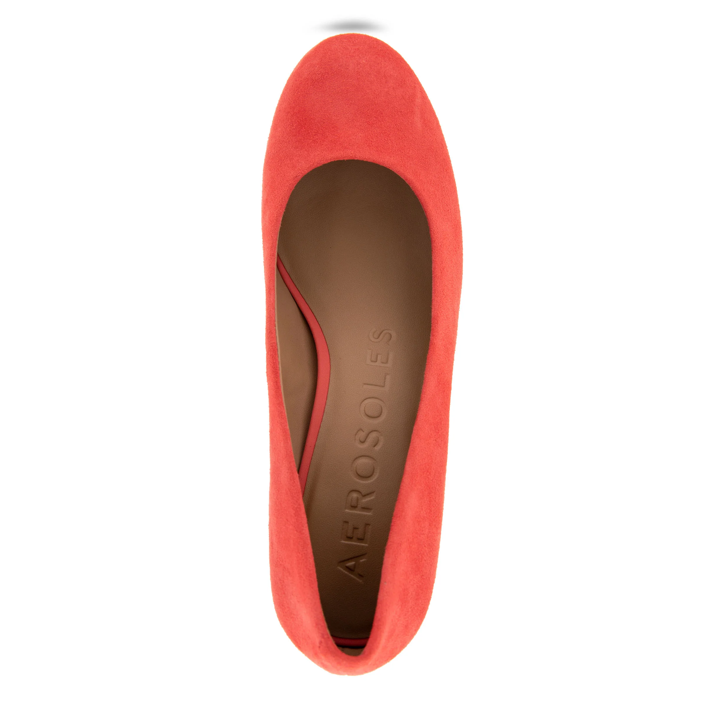 Ebel Dress Pump | Coral Suede - Image 3