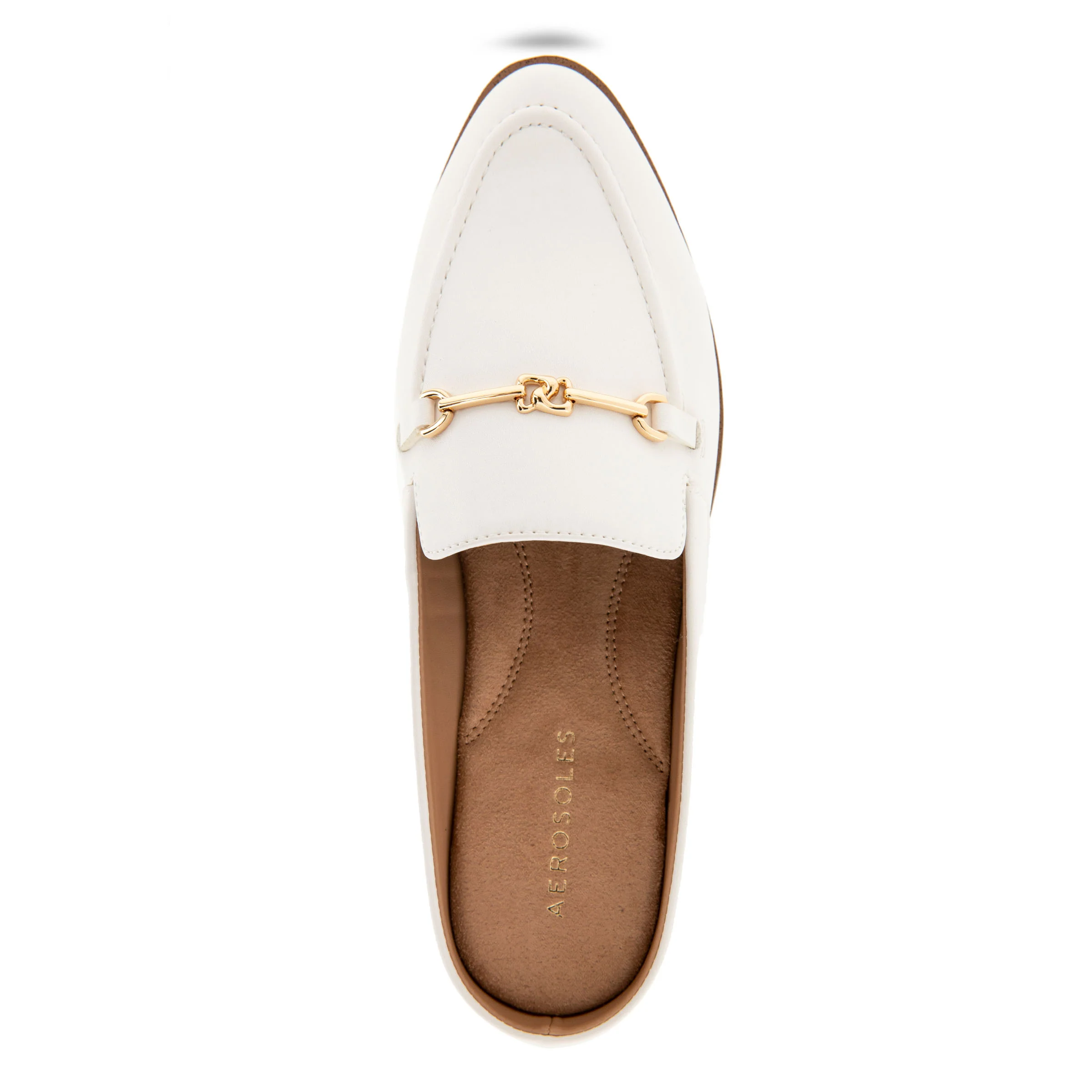 Erik Tailored Mule | Bright White Faux Leather - Image 3