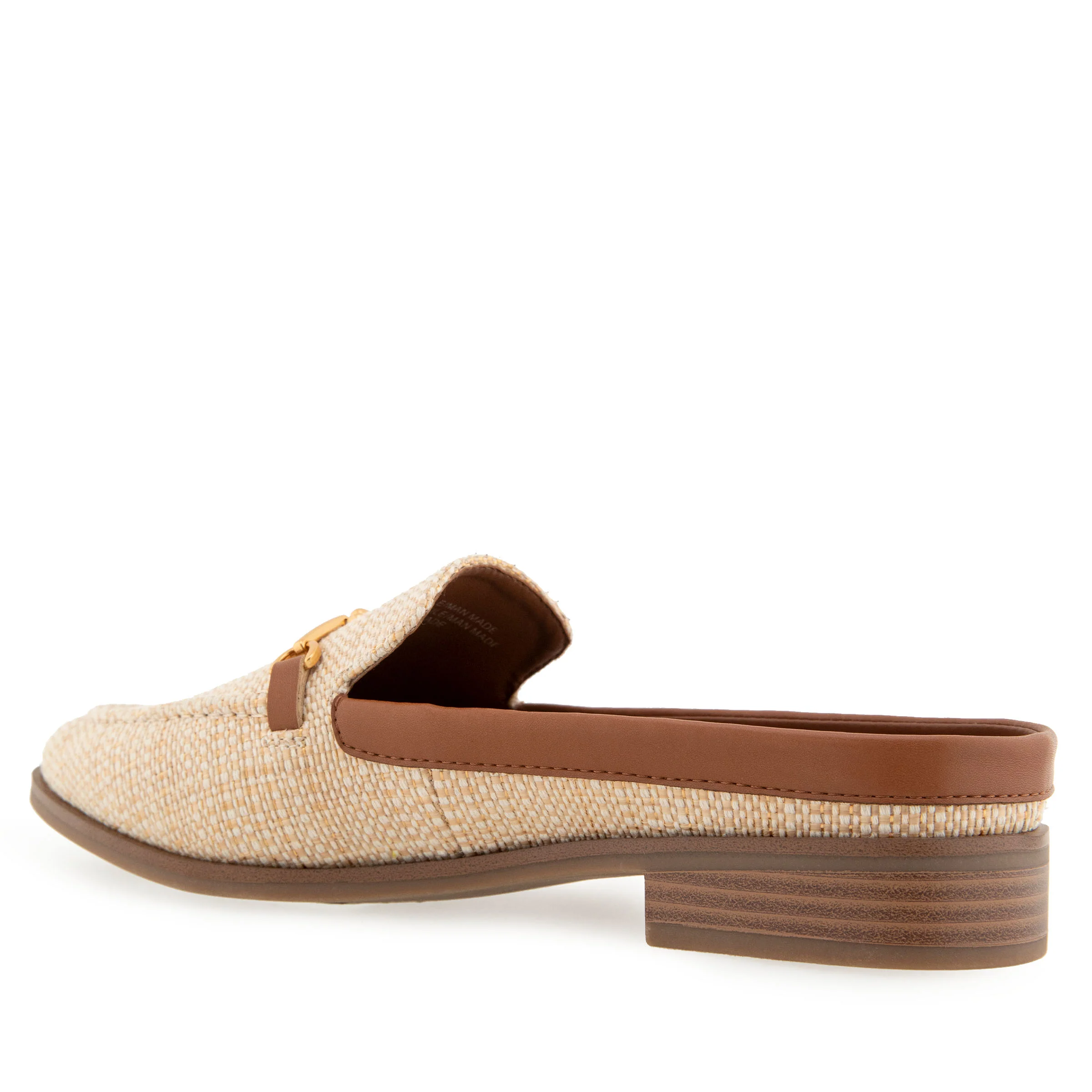 Erik Tailored Mule | Natural/Tan Raffia - Image 2