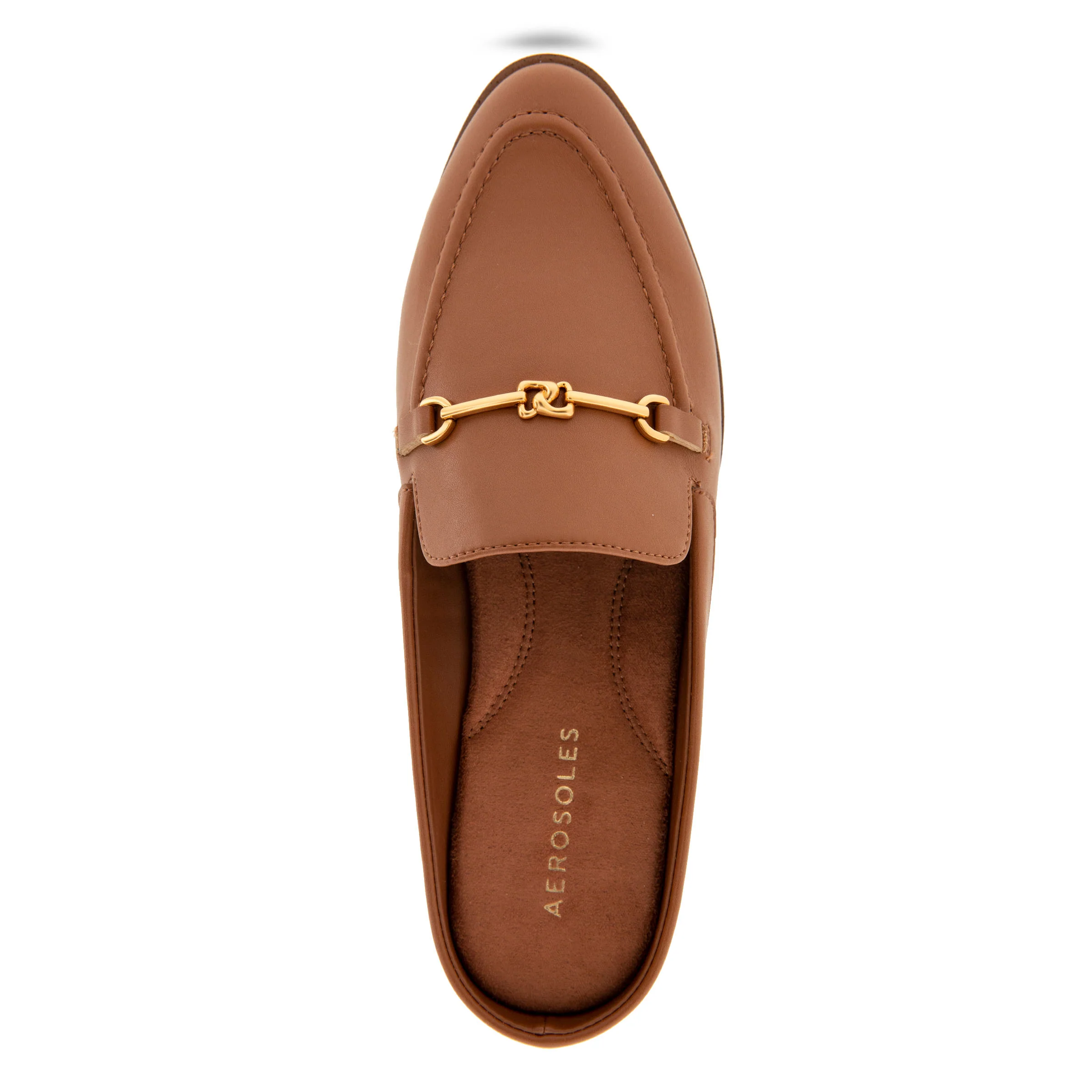 Erik Tailored Mule | Tan Faux Leather - Image 3