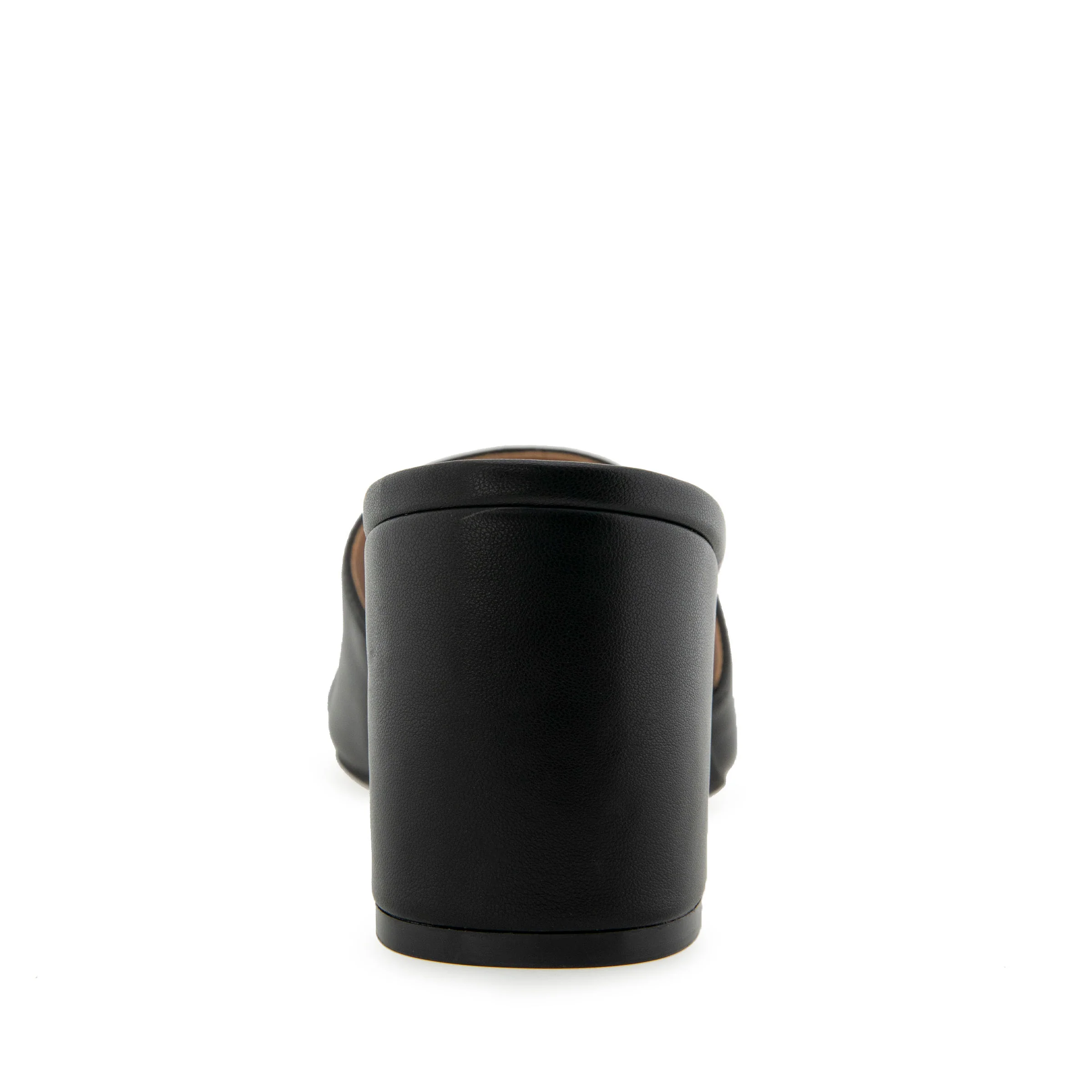 Gela Sandal Dress Block Heel | Black Leather - Image 4