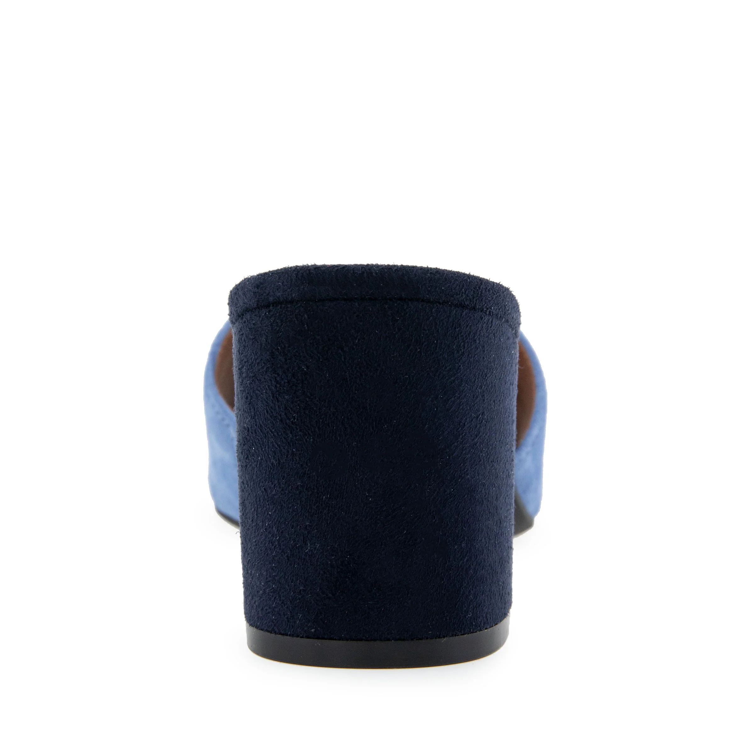 Gela Sandal Dress Block Heel | Blue Jean Suede - Image 4