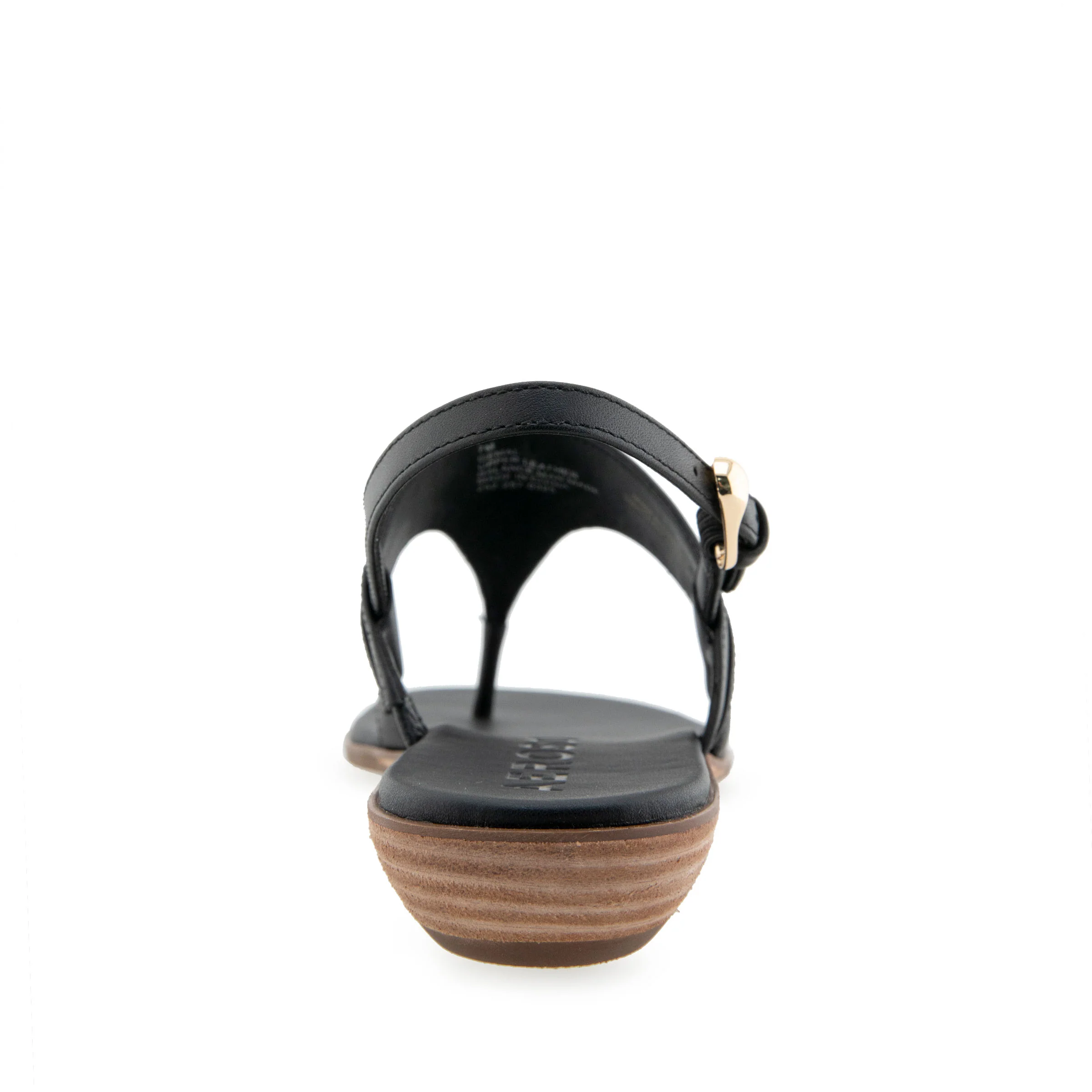 Gemal Sandal Flat | Black Leather - Image 4