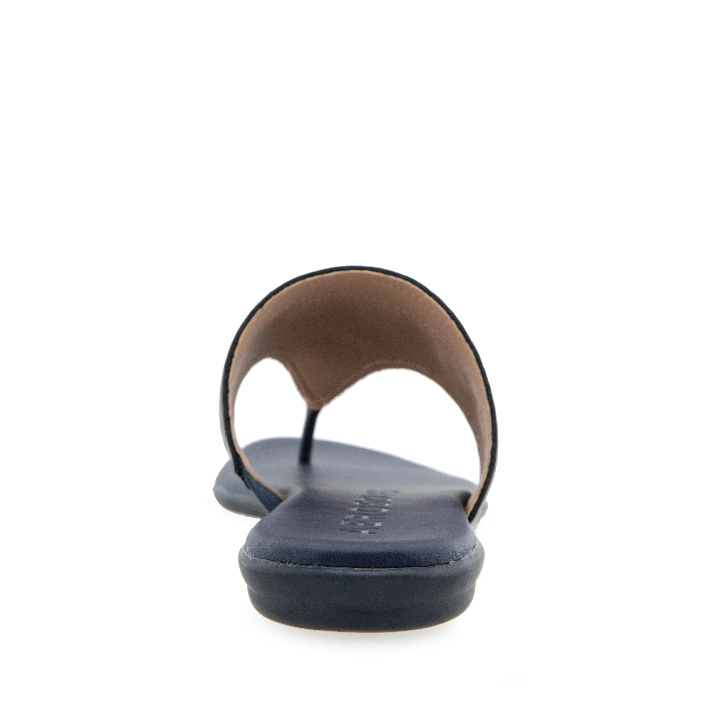 Illia Sandal Flat | Natural/Navy Floral - Image 3