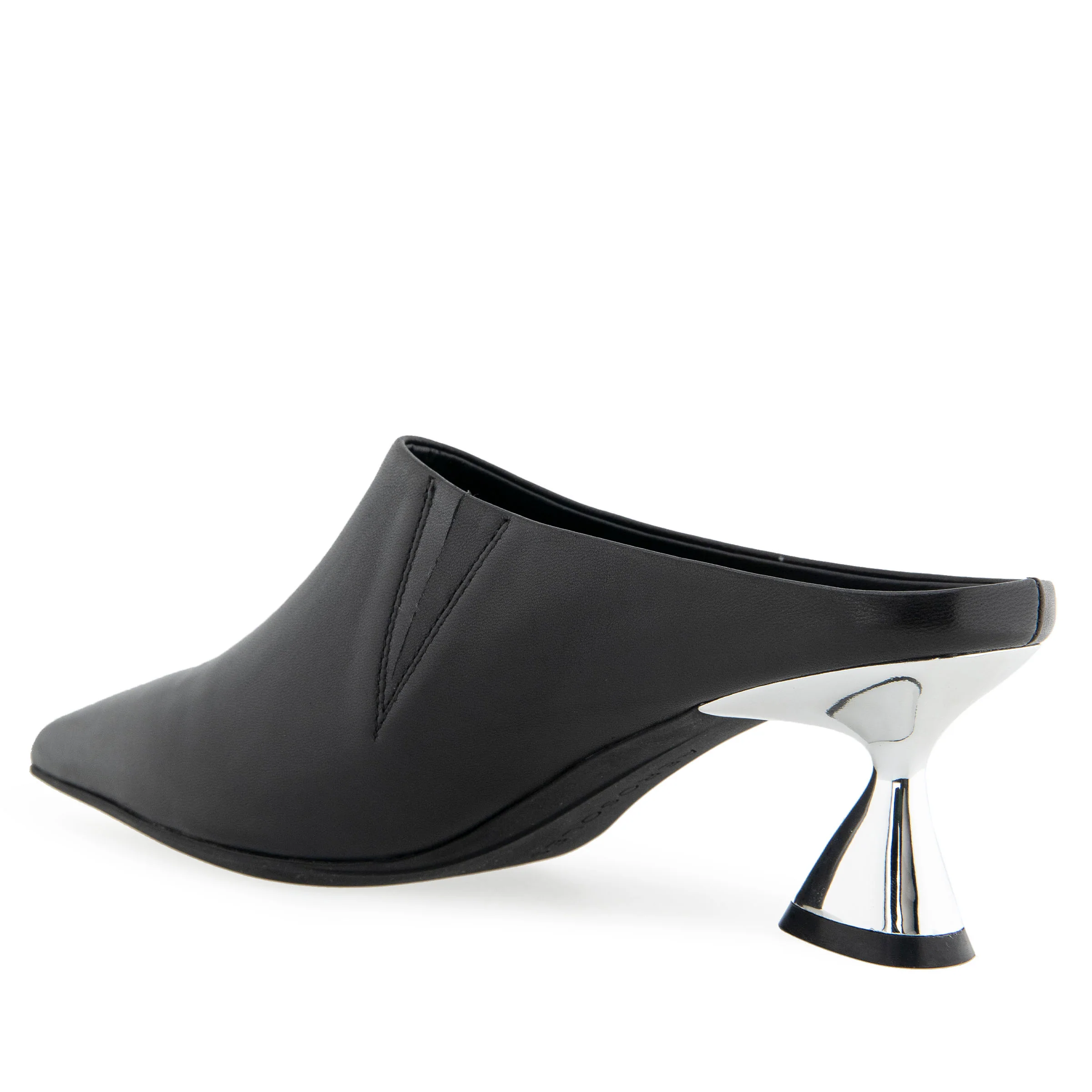 Jama Dress Mule | Black Leather - Image 2