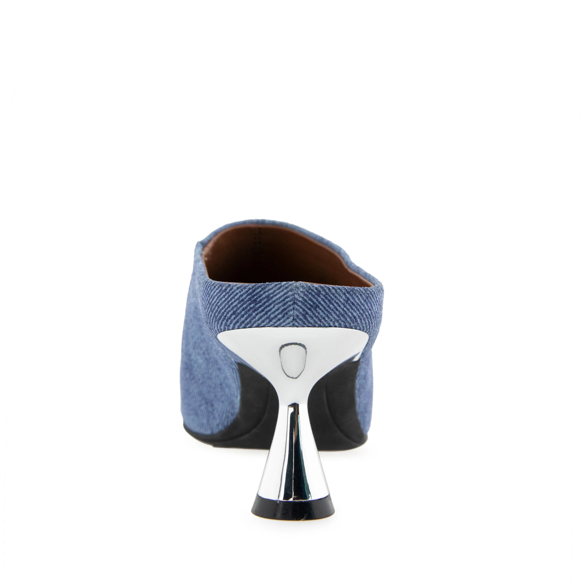 Jama Dress Mule | Blue Jean Denim Suede - Image 4