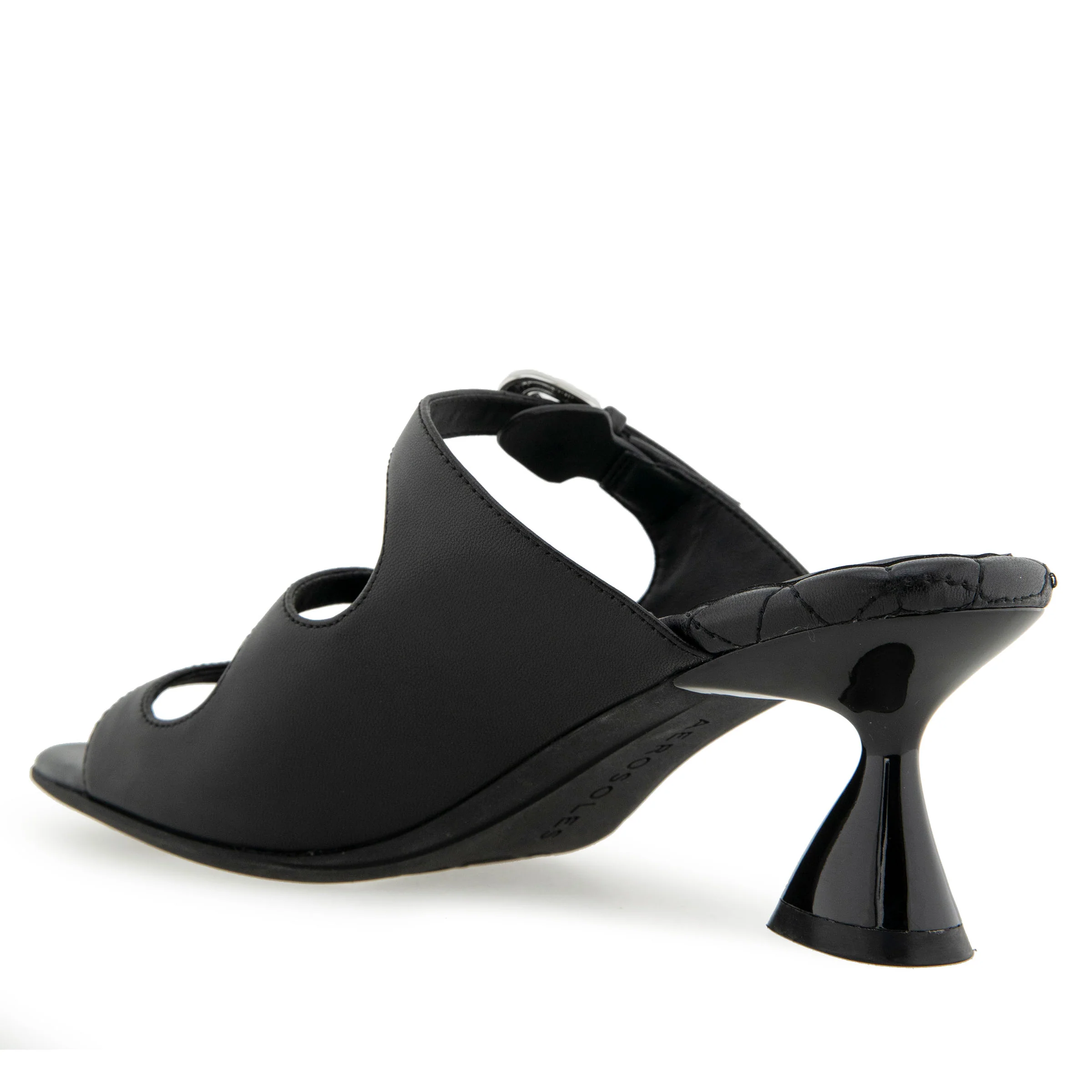 Jenna Sandal Dress Sculpted | Black Leather - Image 2
