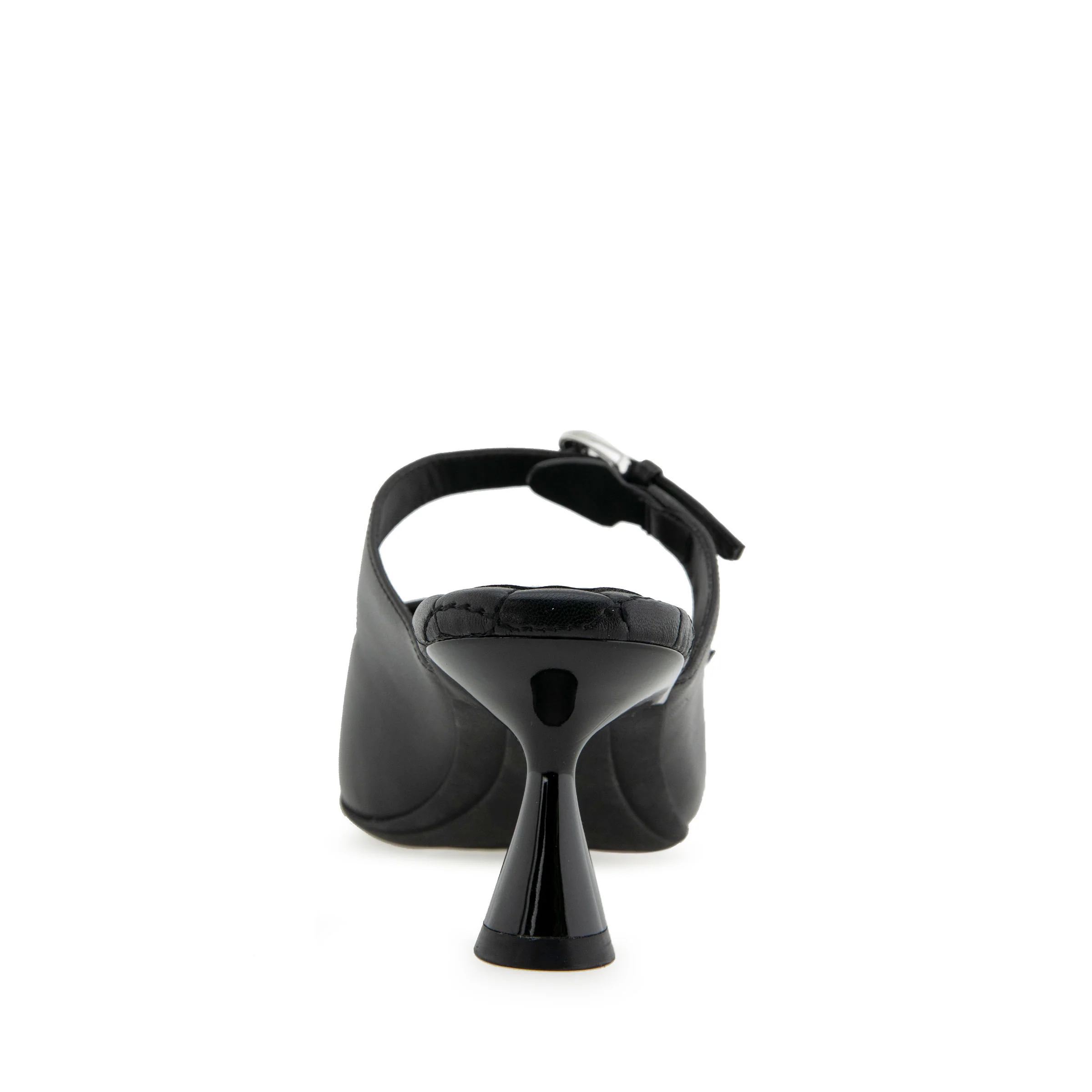 Jenna Sandal Dress Sculpted | Black Leather - Image 4