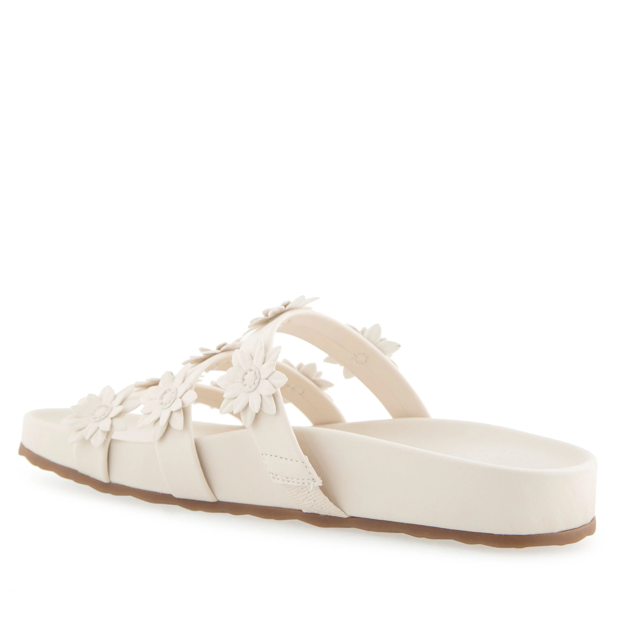 Leflor Sandal Footbed | Eggnog Faux Leather - Image 2