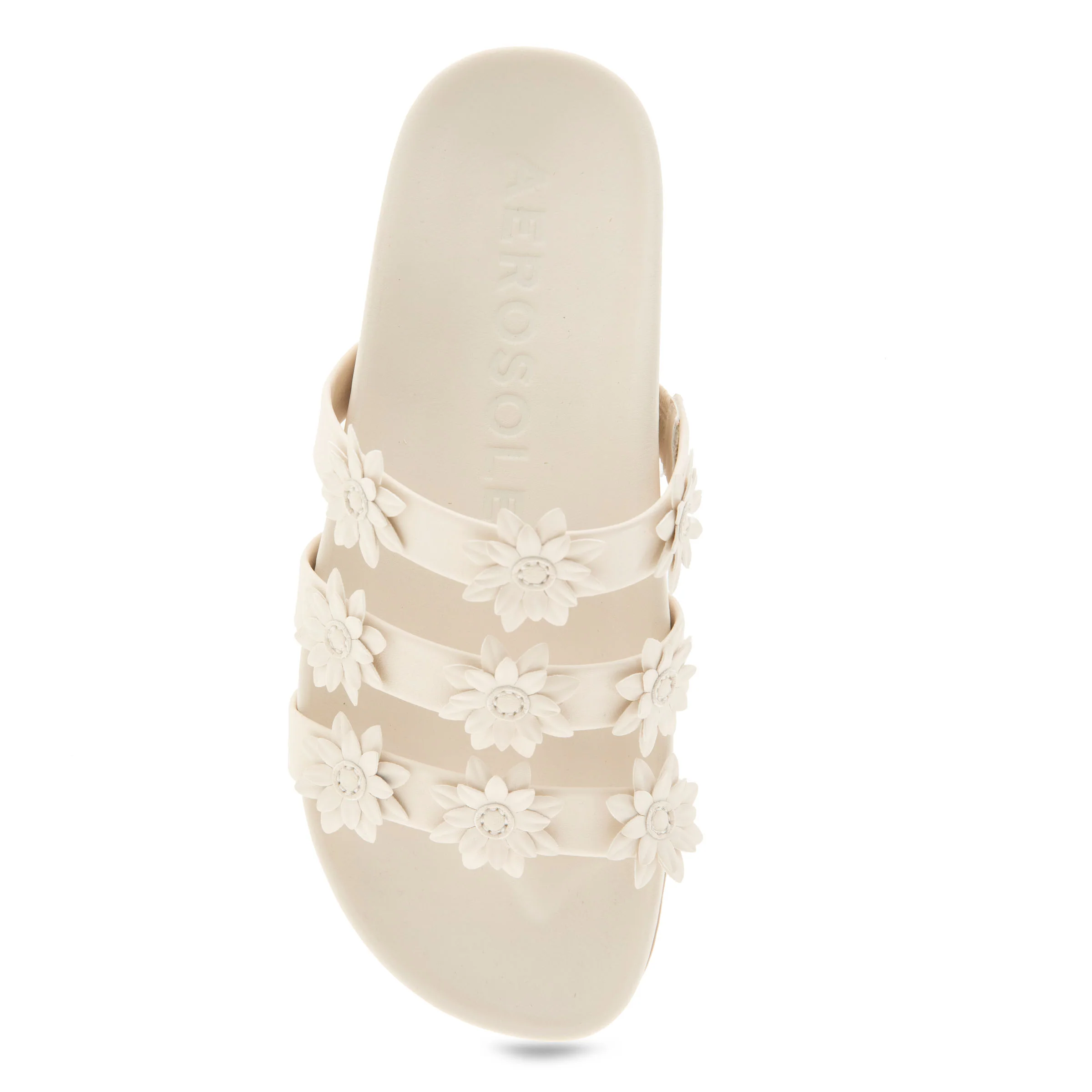 Leflor Sandal Footbed | Eggnog Faux Leather - Image 3
