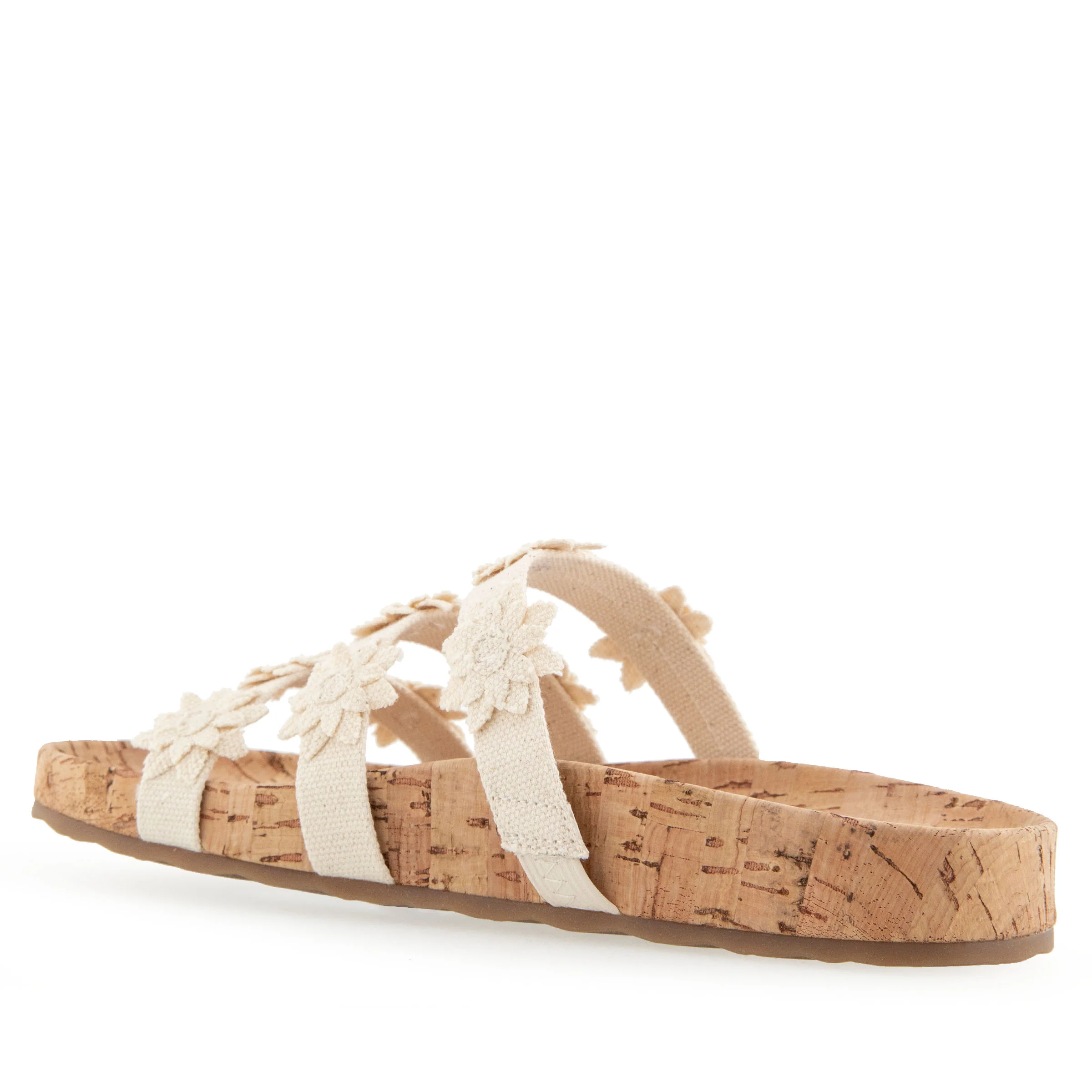 Leflor Sandal Footbed | Natural Canvas - Image 2