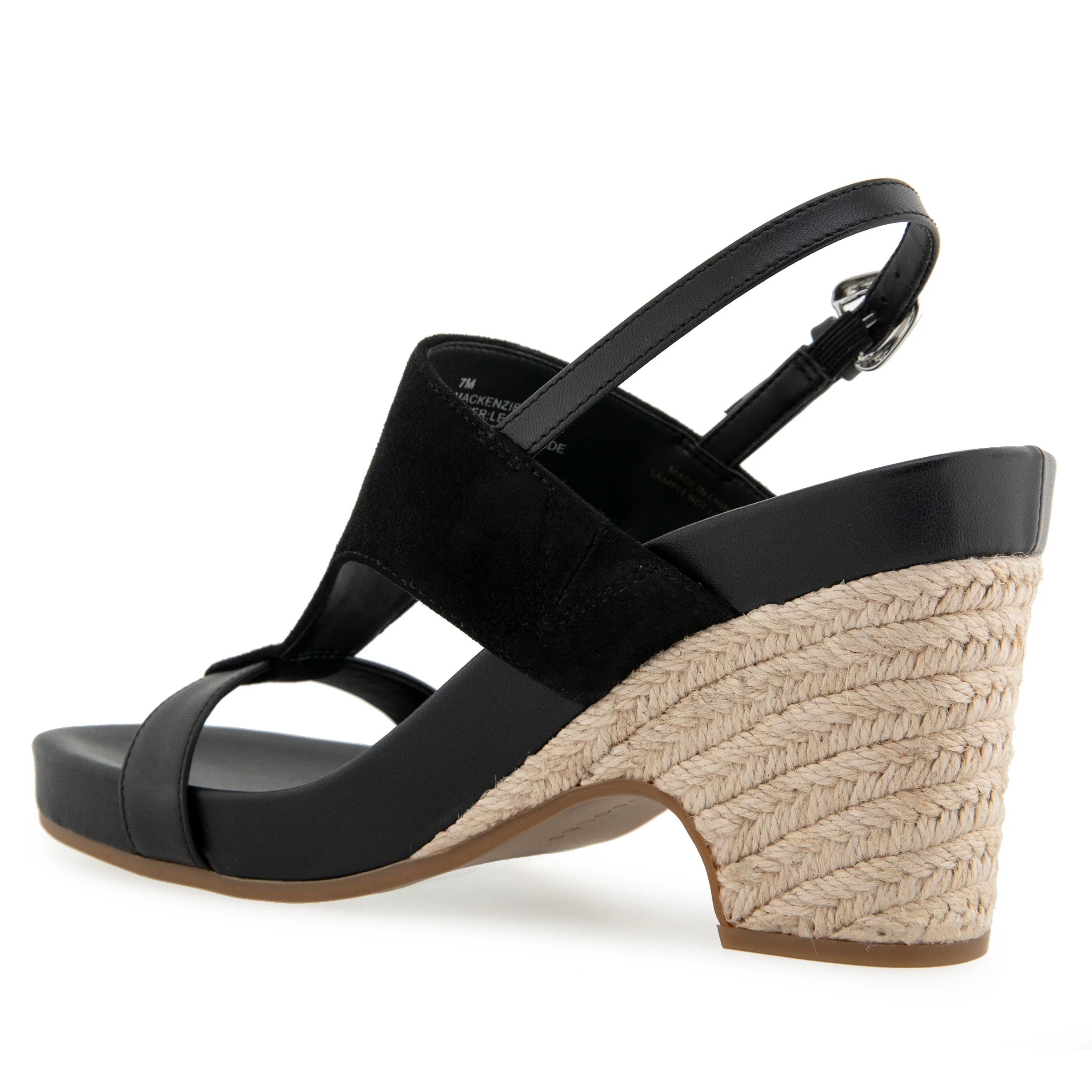 Mackenzie Sandal Dress Platform | Black Suede - Image 2