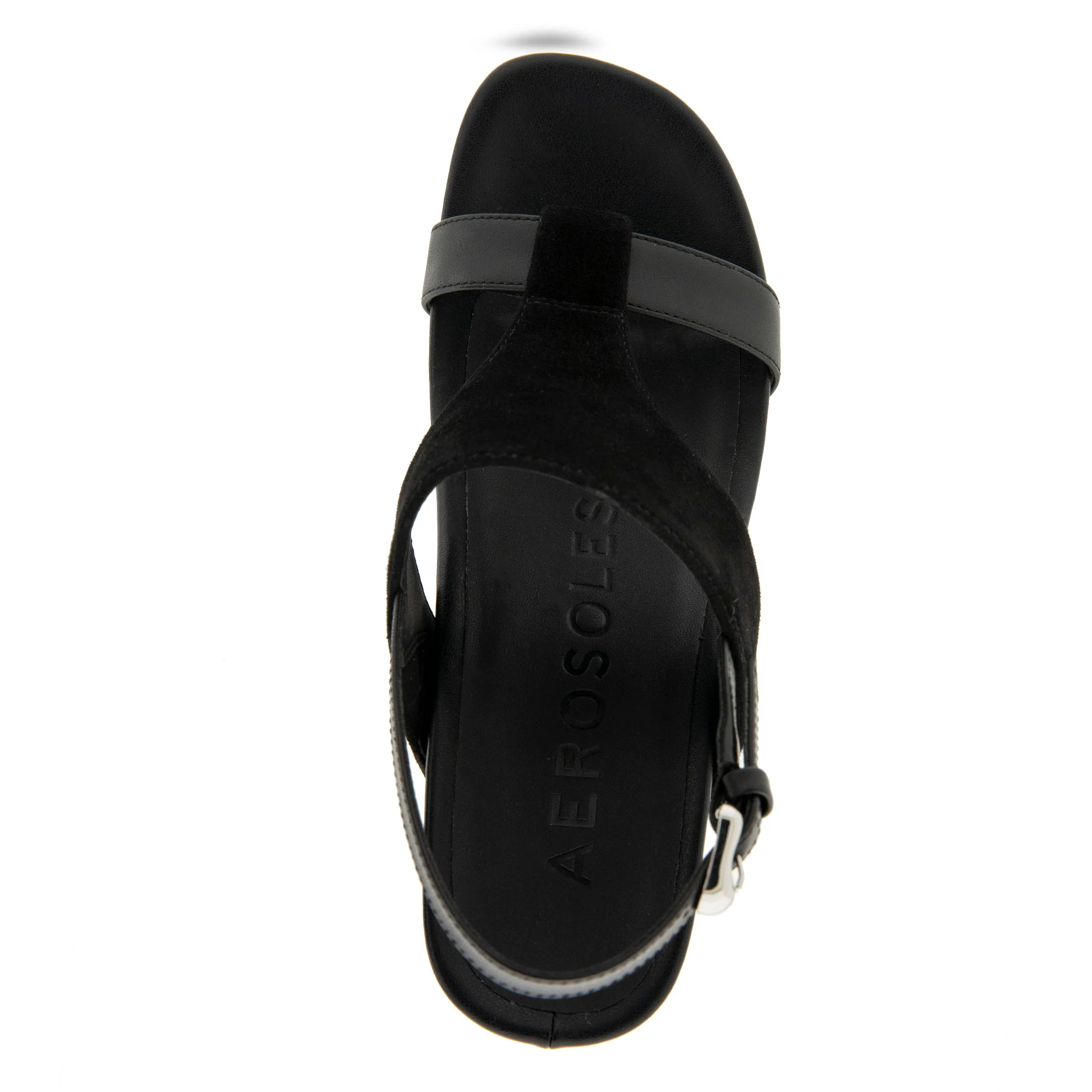 Mackenzie Sandal Dress Platform | Black Suede - Image 3