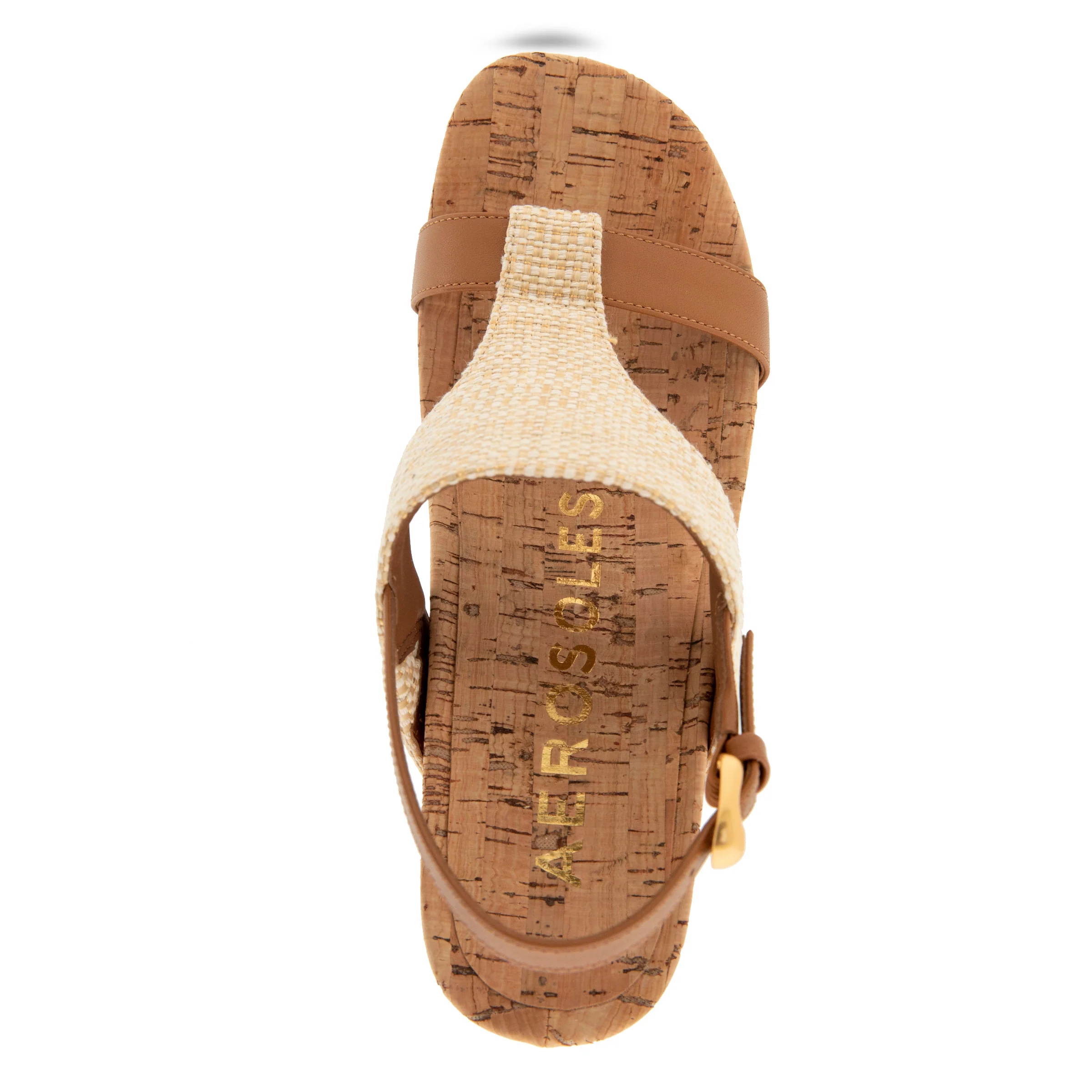 Mackenzie Sandal Dress Platform | Natural/Tan Raffia - Image 3