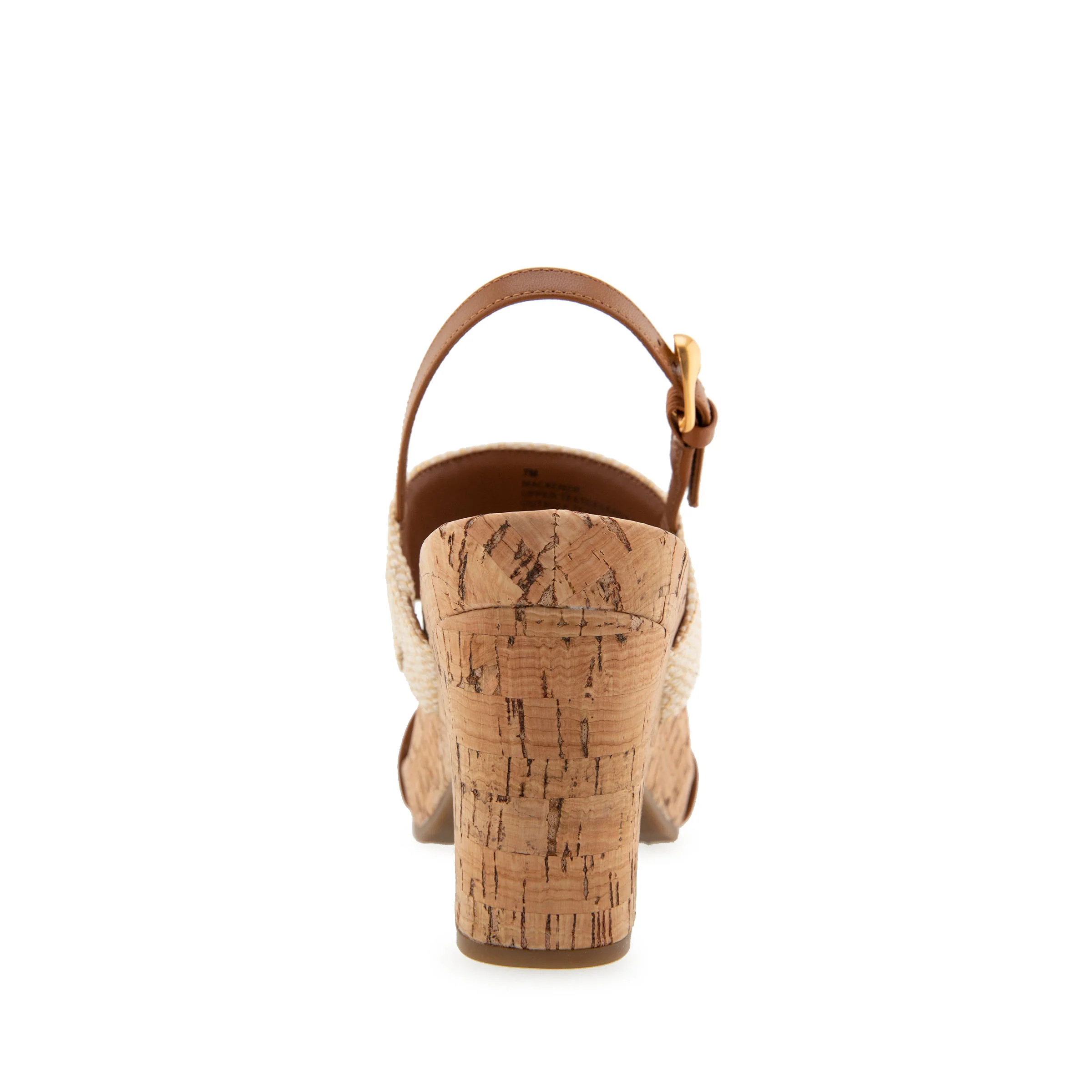Mackenzie Sandal Dress Platform | Natural/Tan Raffia - Image 4