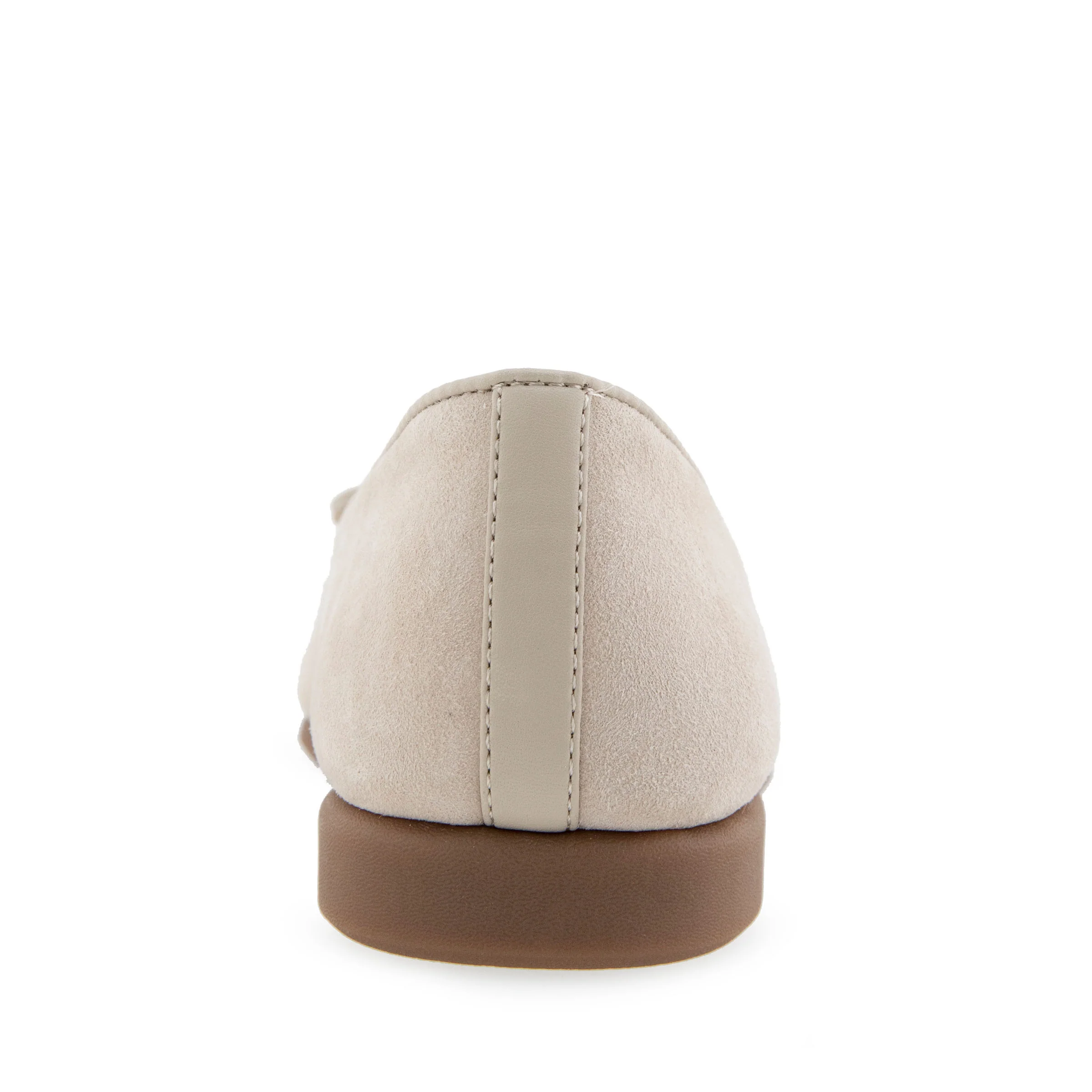 Novia Dress Flat | Stone Suede - Image 4