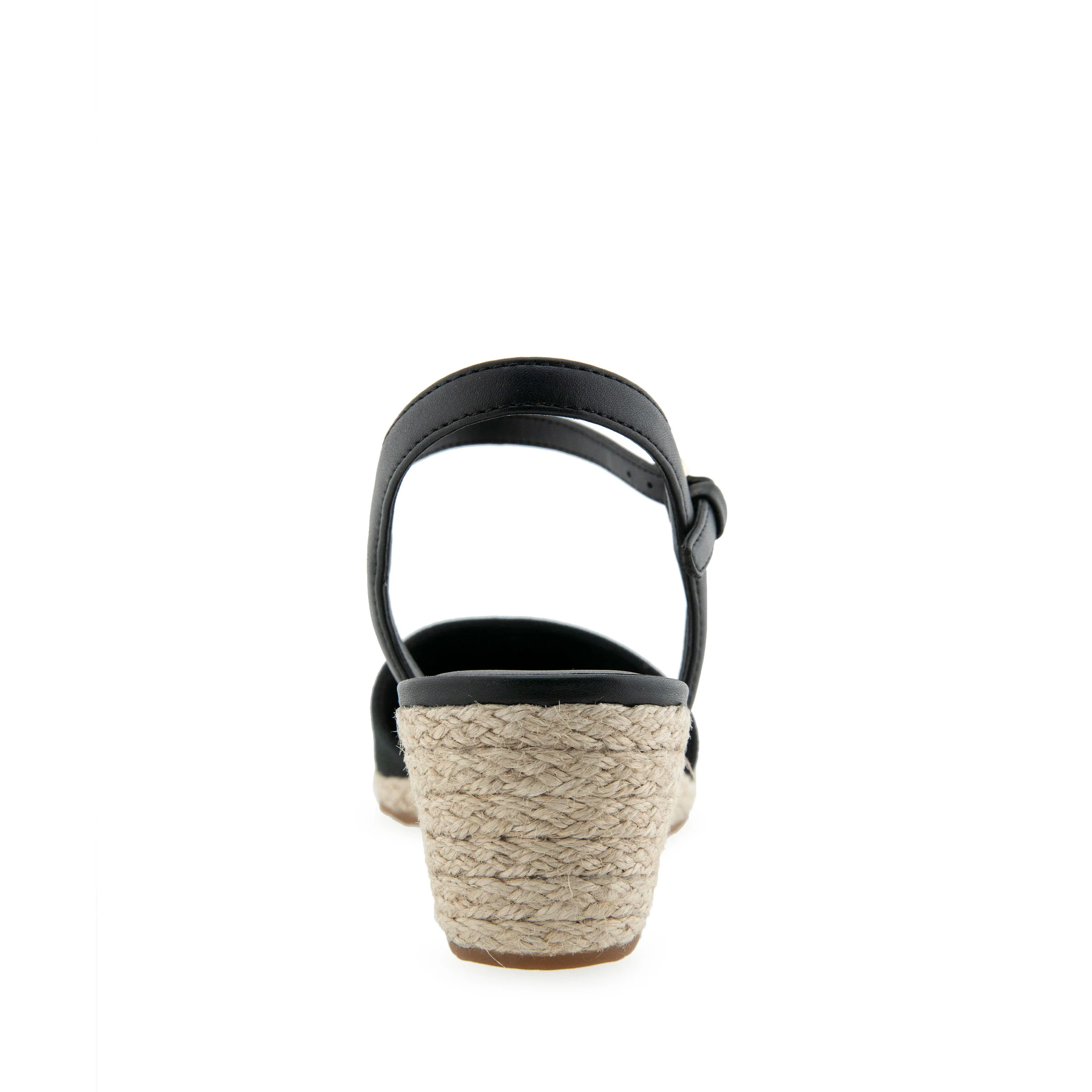 Real Dress Wedge | Black Canvas - Image 4
