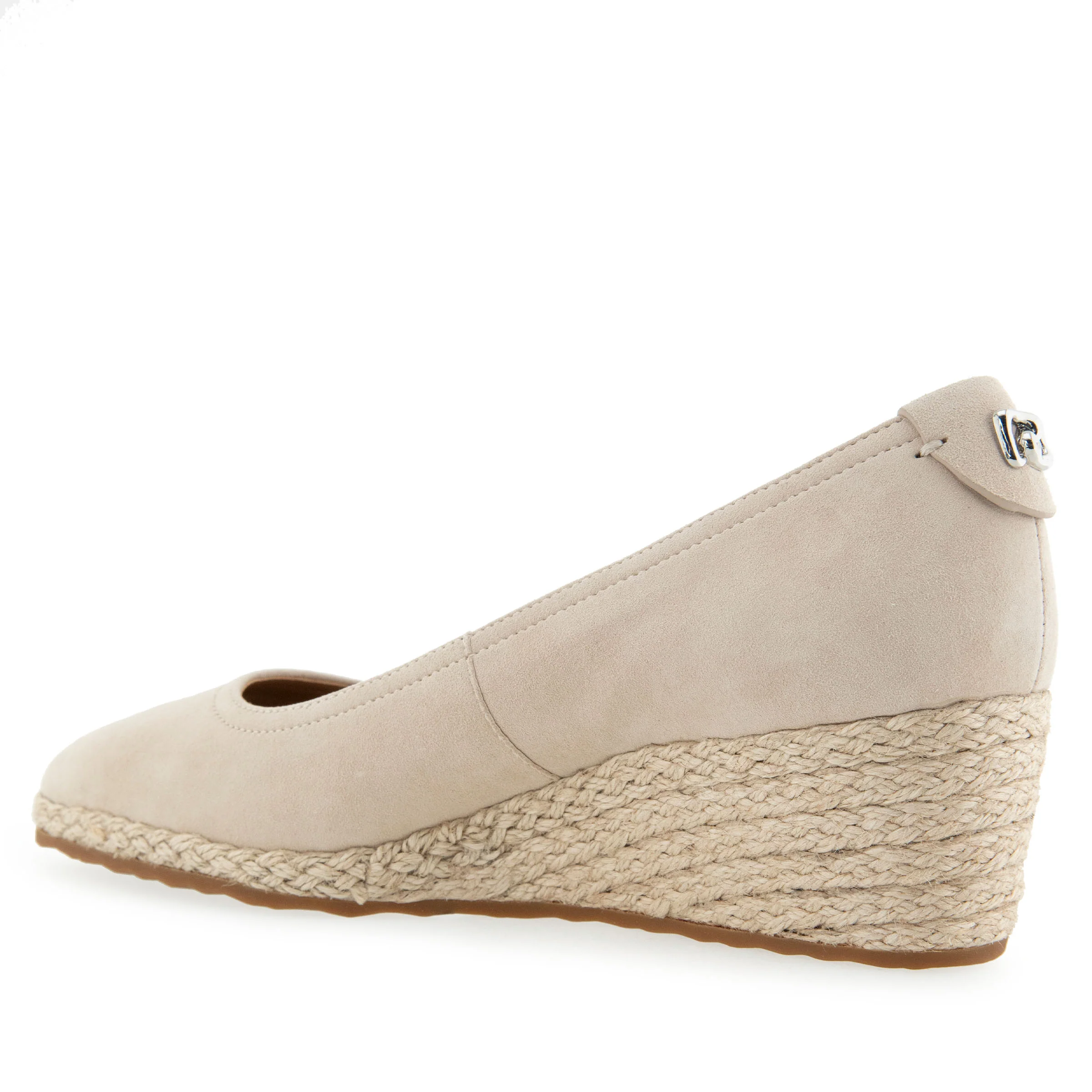 Roma Dress Wedge | Stone Suede - Image 2