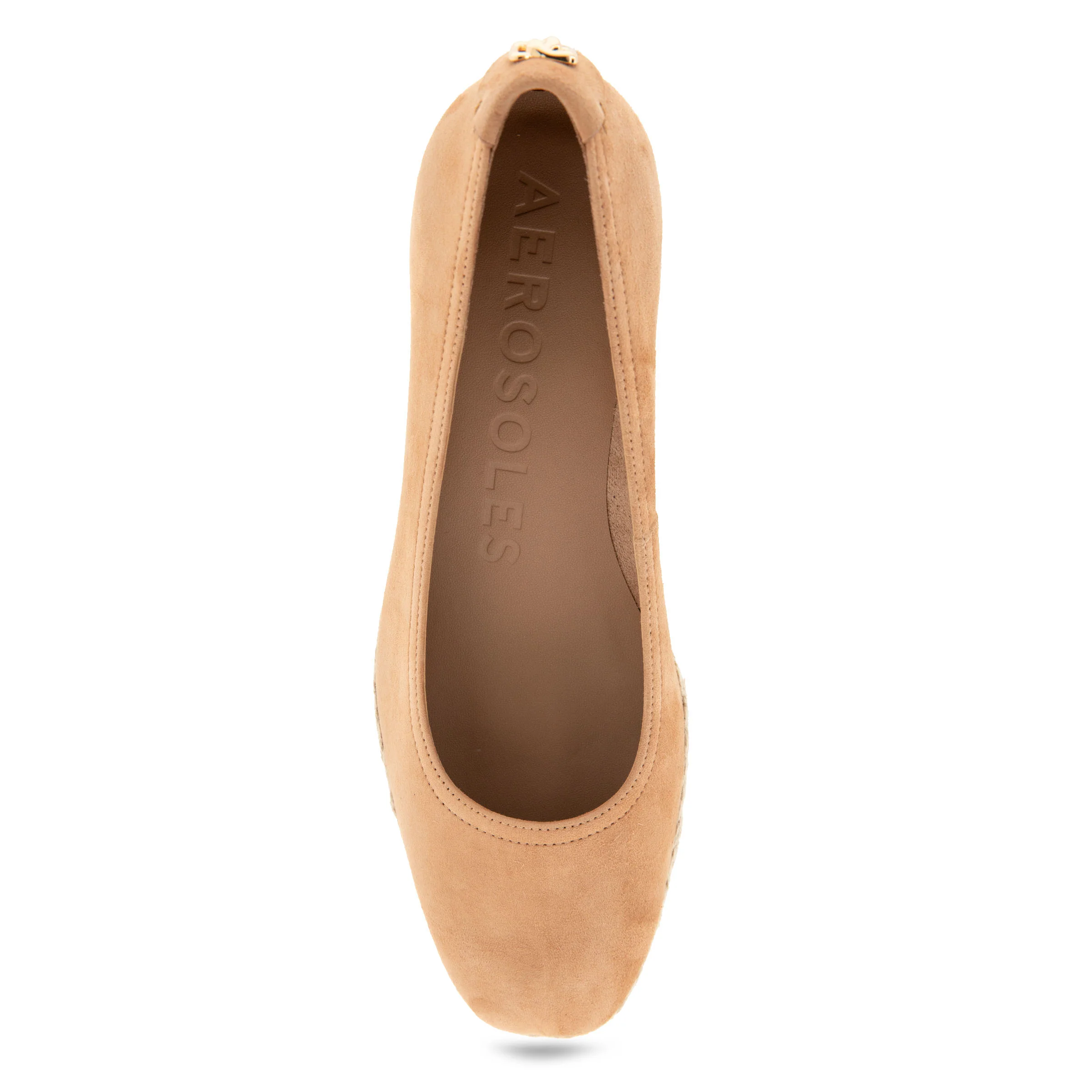 Roma Dress Wedge | Tan Suede - Image 3