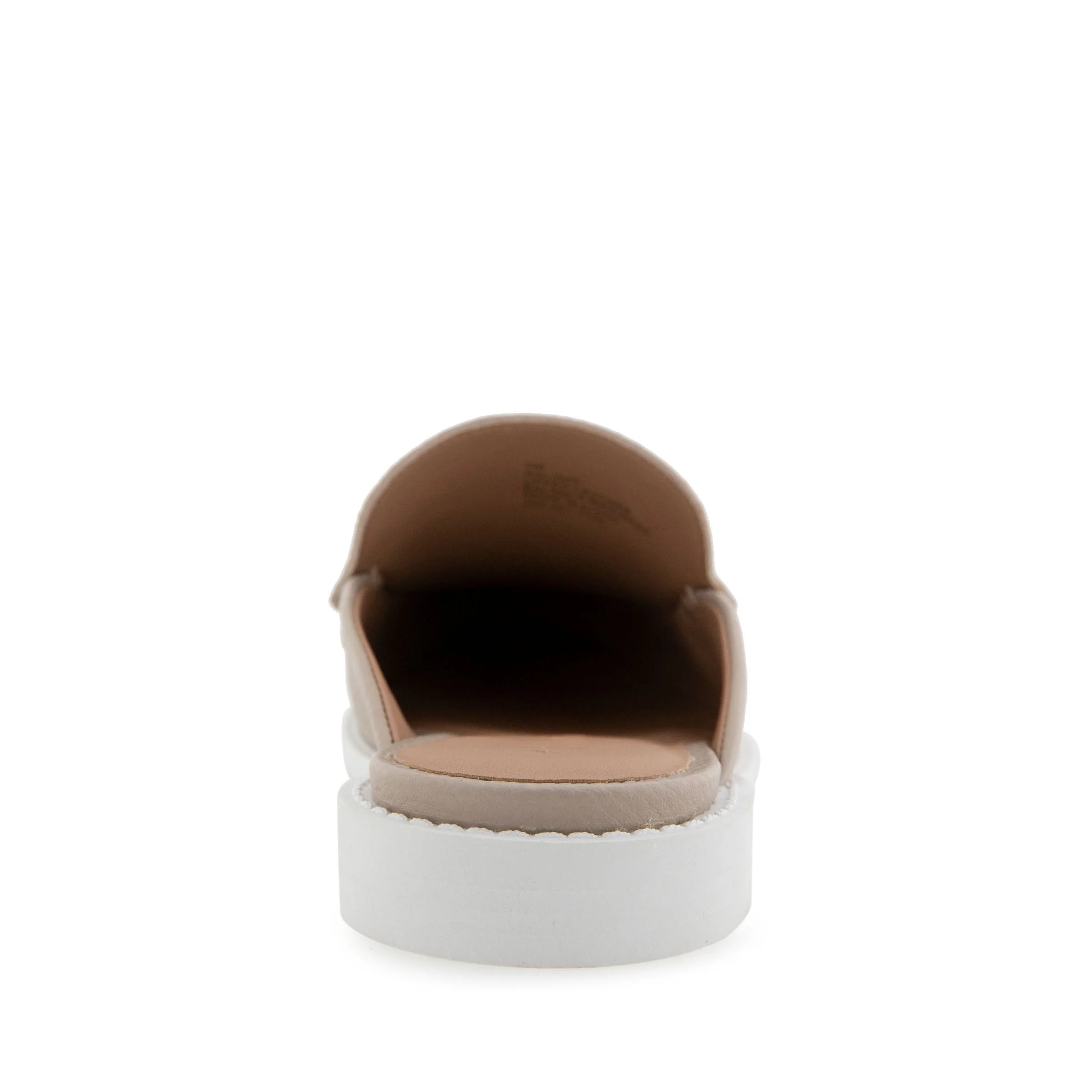 Salome Tailored Mule | Stone Pebbled Leather - Image 4