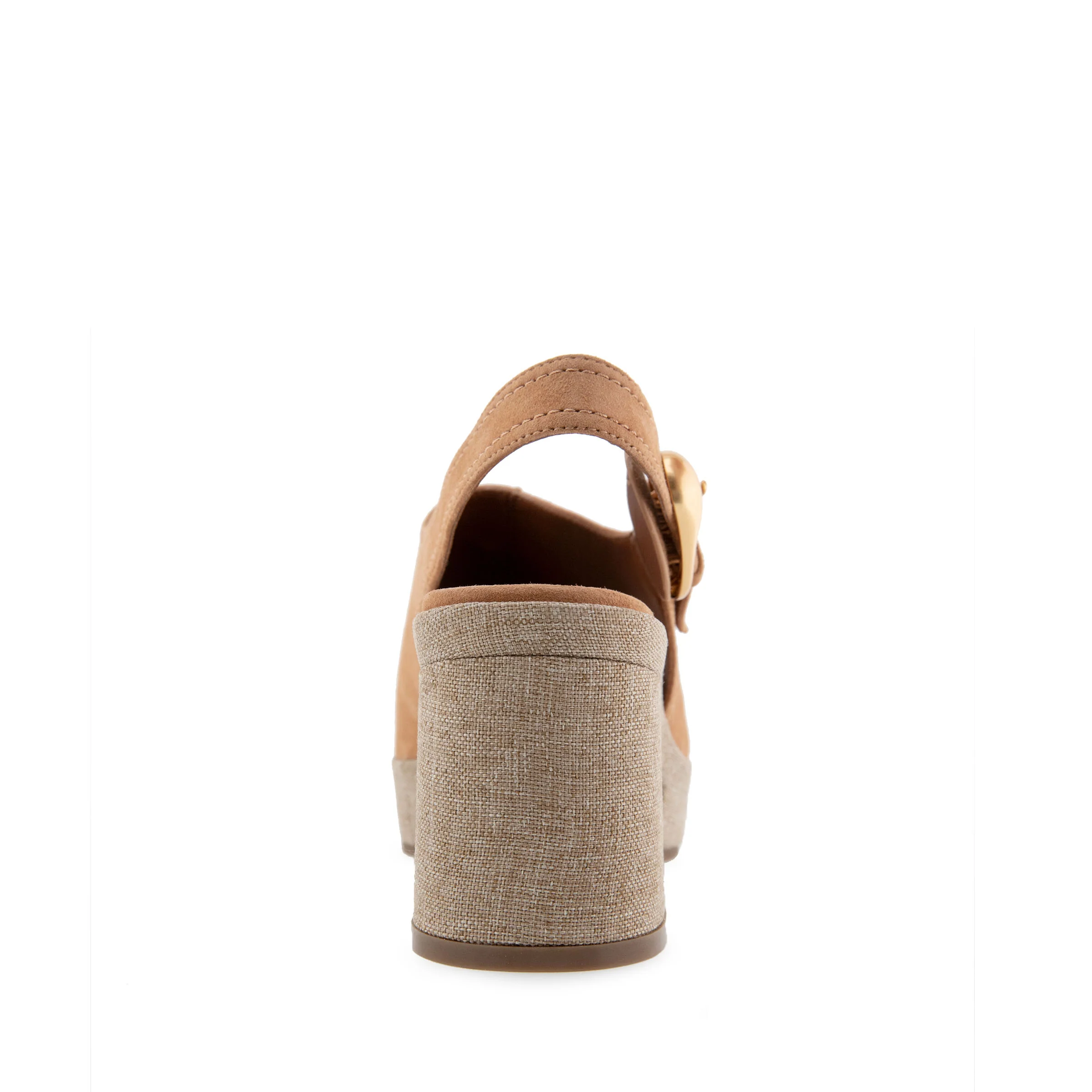 Zella Sandal Dress Platform | Tan Suede - Image 4