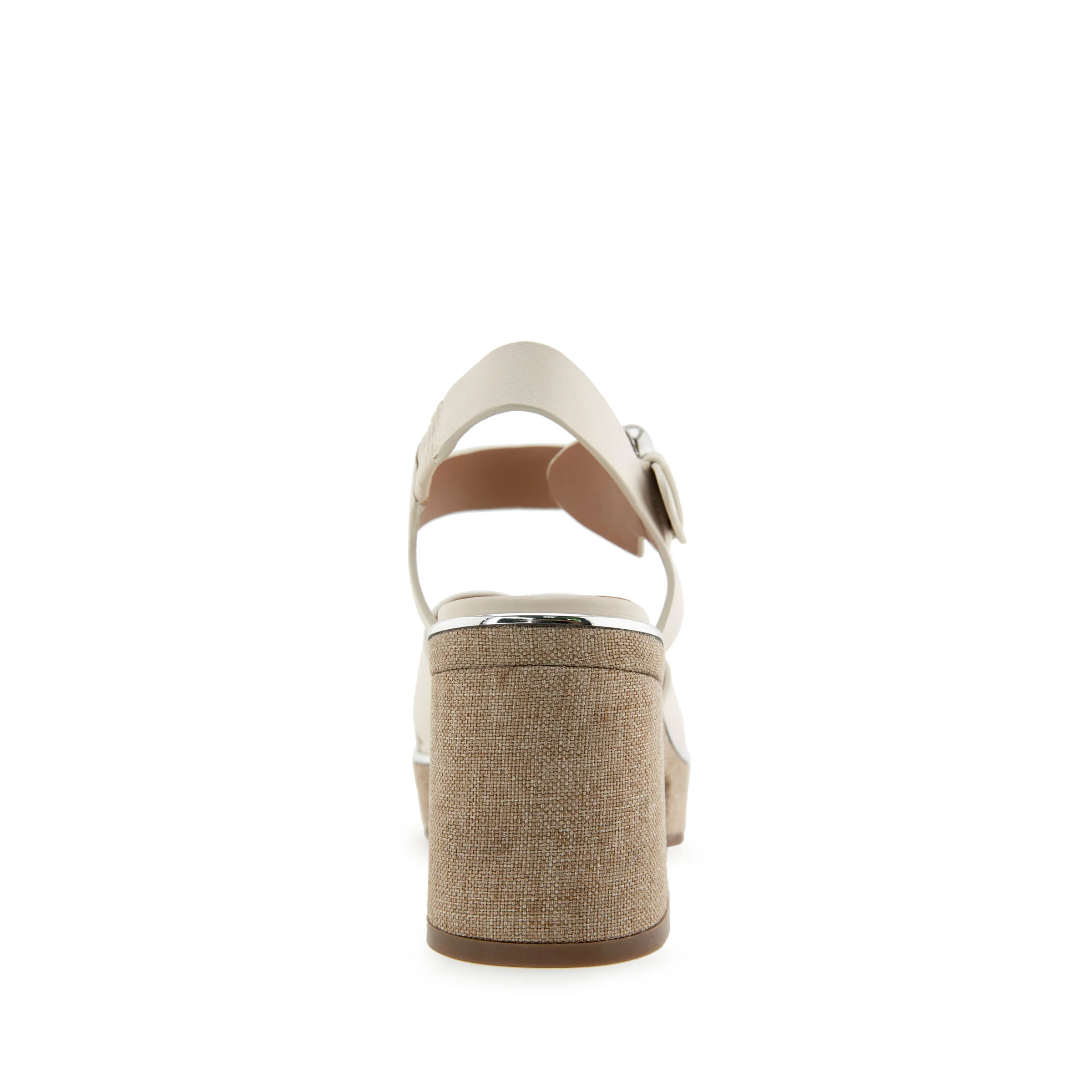 Zephyr Sandal Dress Platform | Eggnog Leather - Image 4