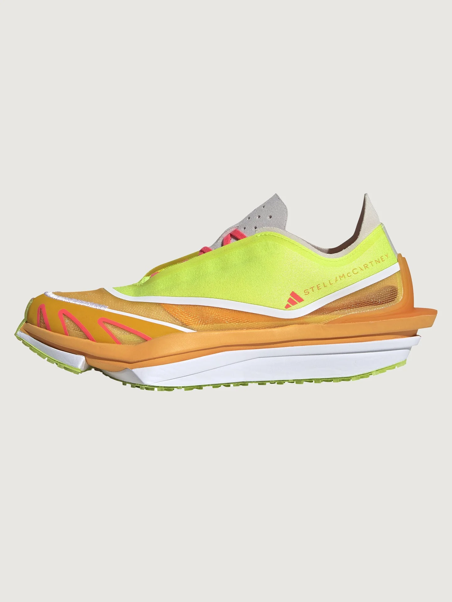 Adidas By Stella Mccartney | aSMC Earthlight Pro | Signal Green/Hazy Orange/White - Image 8