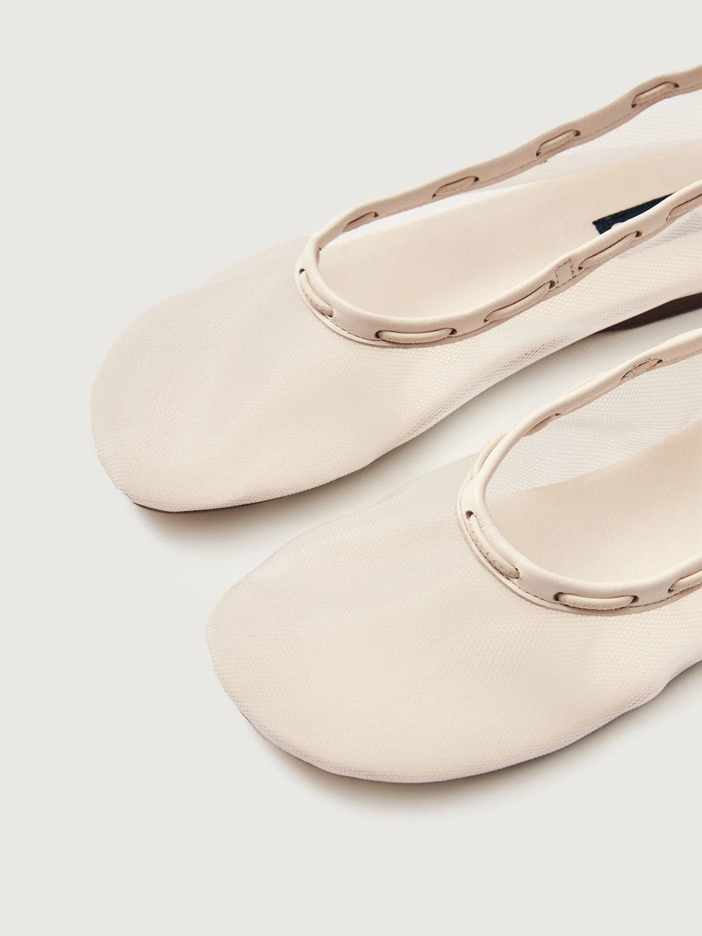 Alohas | Gill Mesh | White Leather - Image 4