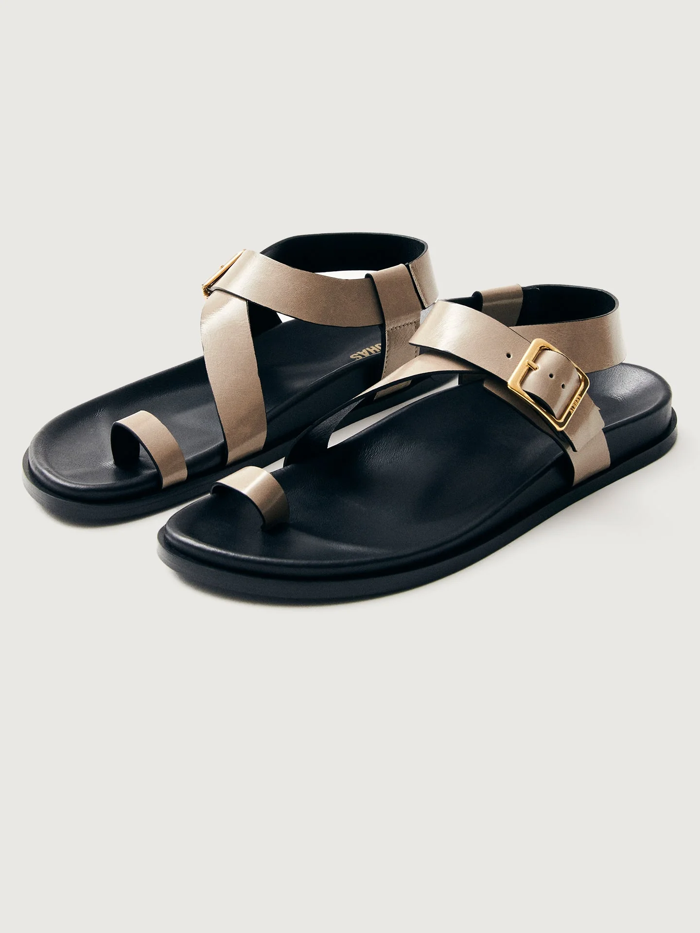 Alohas | Siren Sandal | Onix Stone Beige Leather - Image 2