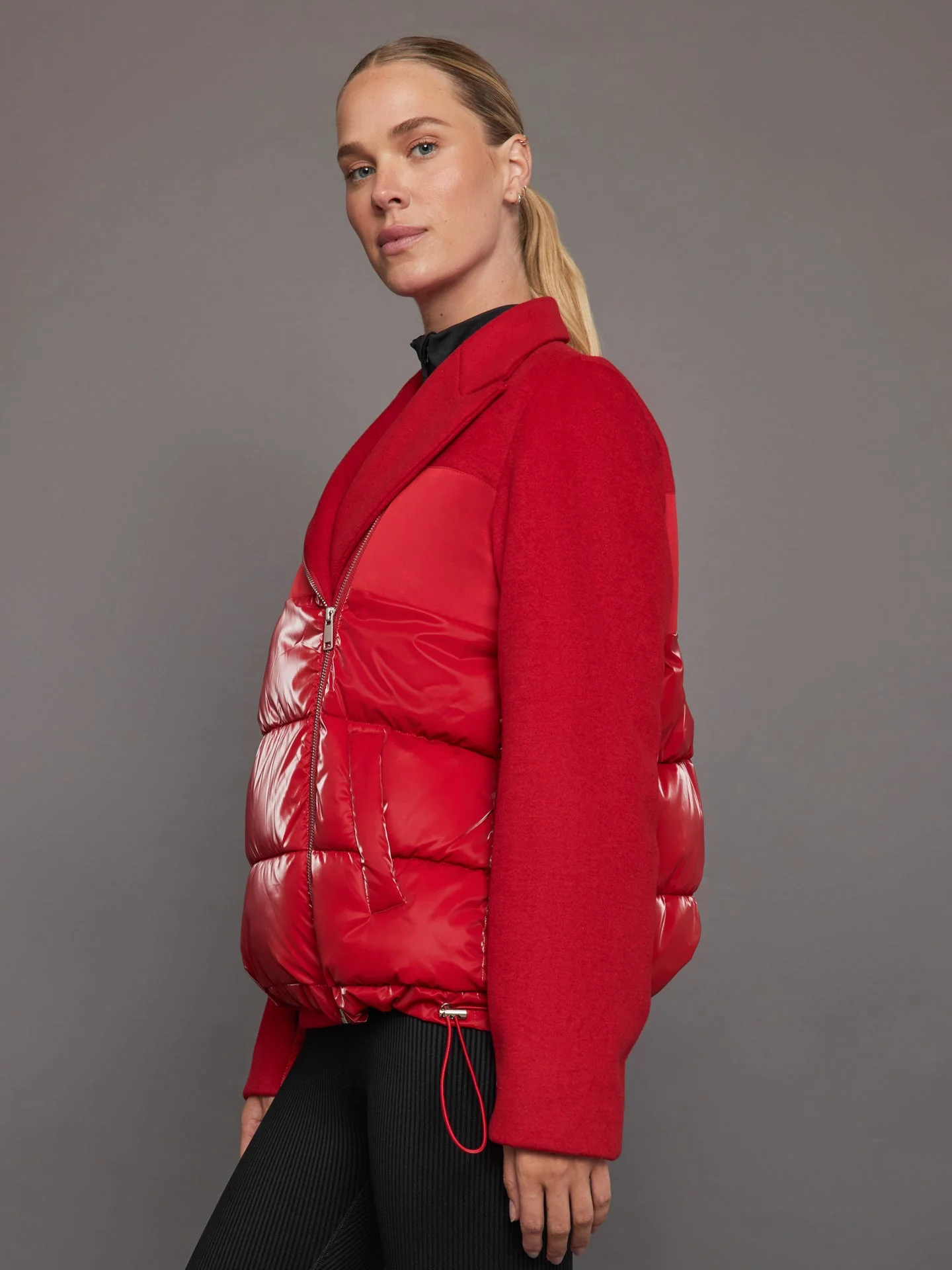 Carbon38 | Blazer Puffer | Haute Red - Image 2