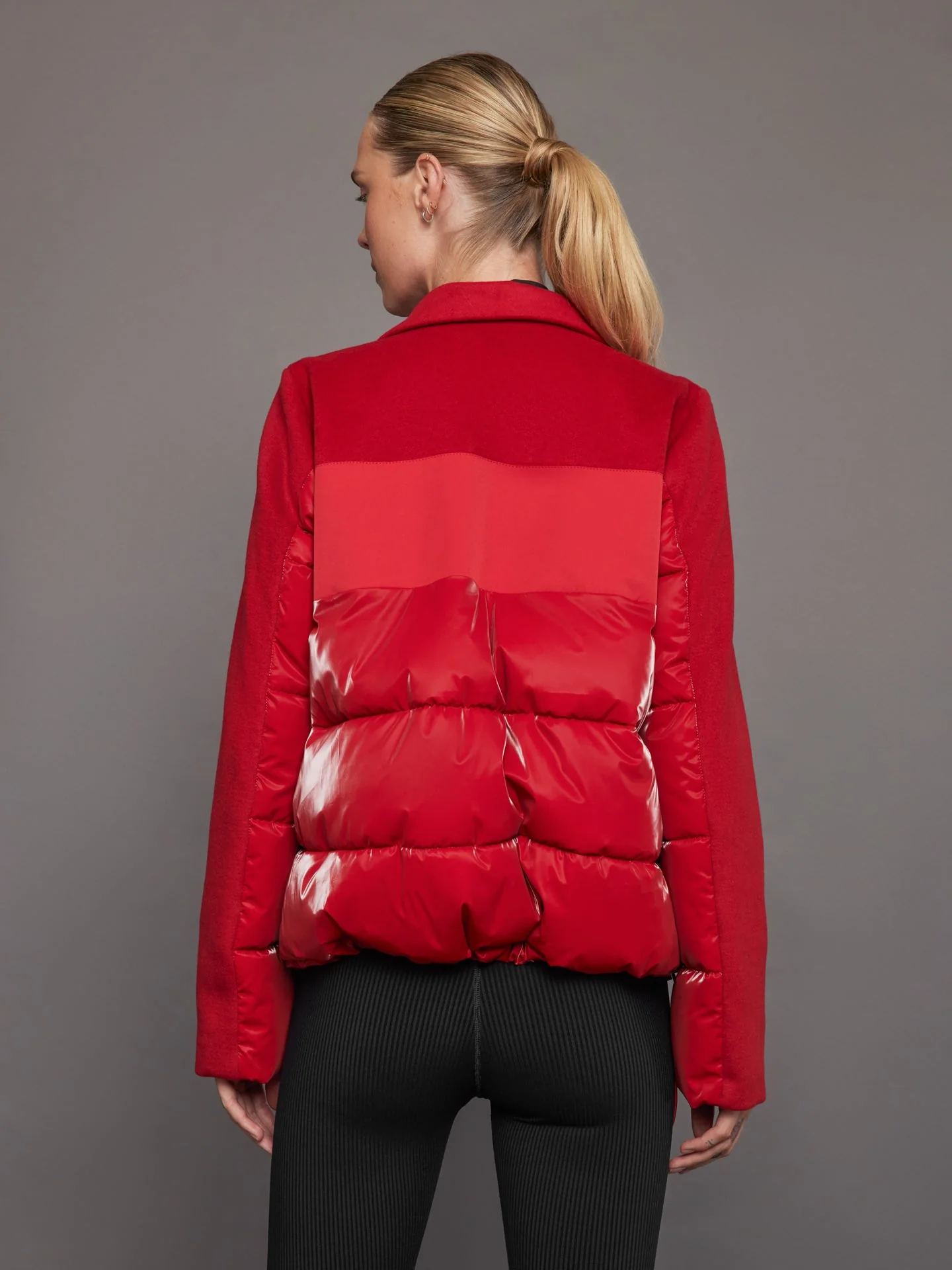 Carbon38 | Blazer Puffer | Haute Red - Image 3