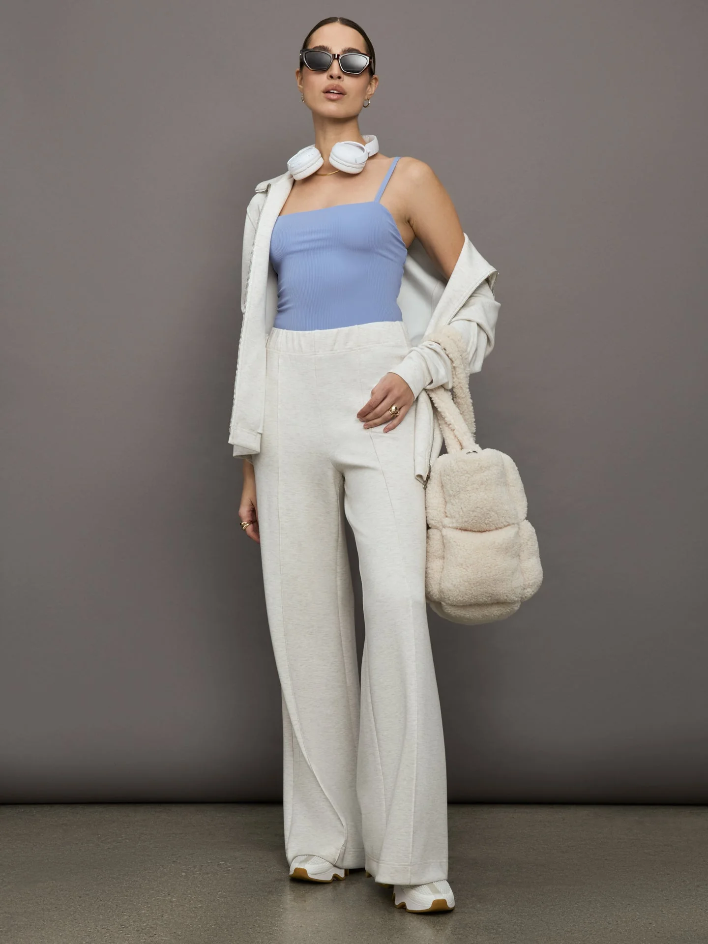 Carbon38 | Bodysuit in Ribbed Melt | Hydrangea - Image 2